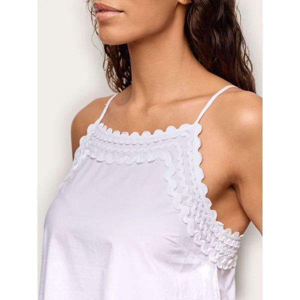 Abito corto in popeline di cotone - Summer Glam - Image 3