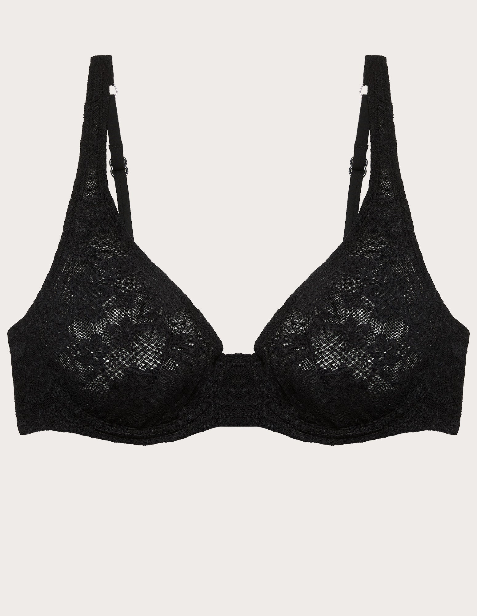 Balconcino a vela nero con ferretto Stretch Lace - Image 5