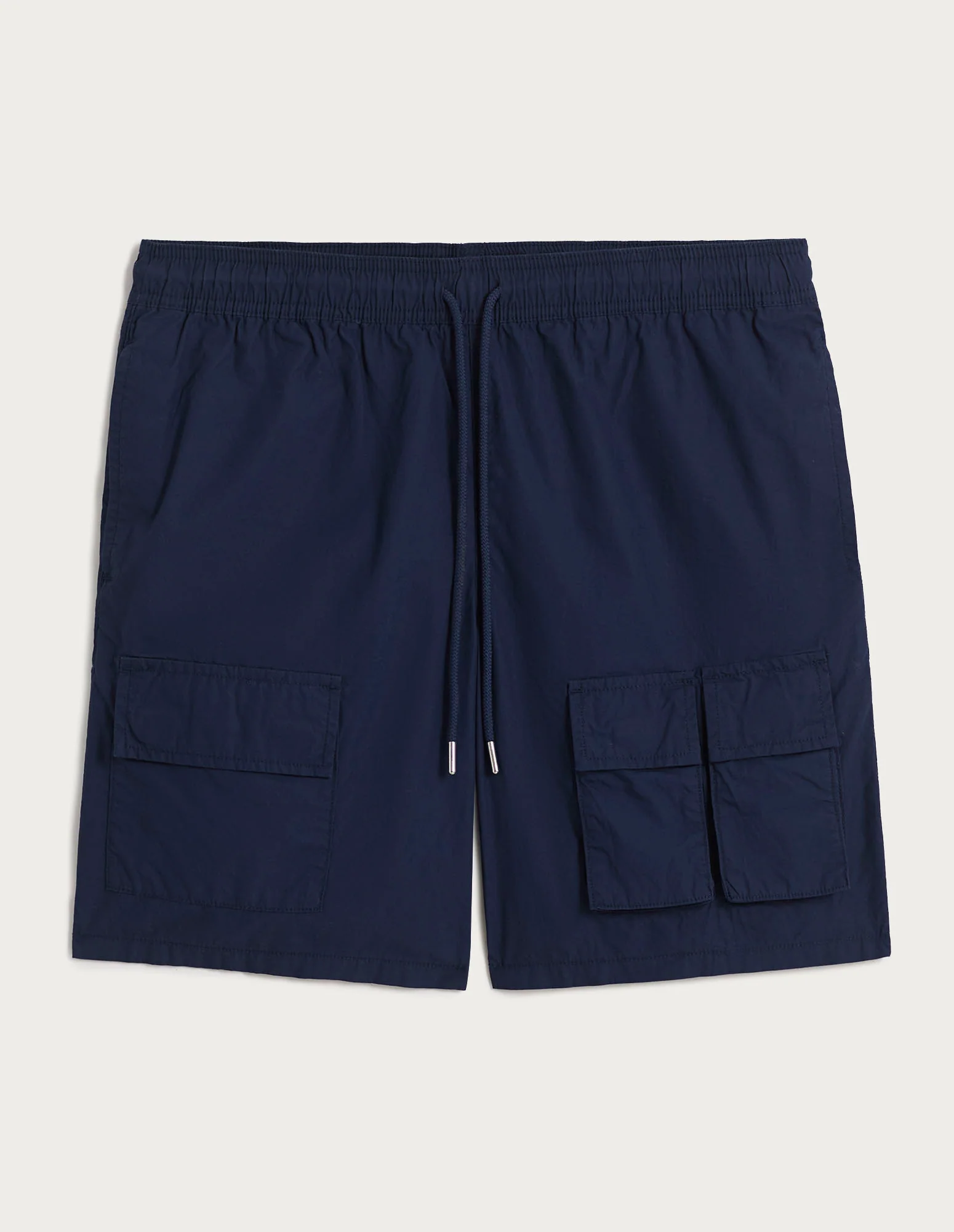Bermuda cargo con elestico in vita e cordino regolabile in cotone Easy Living - Image 18