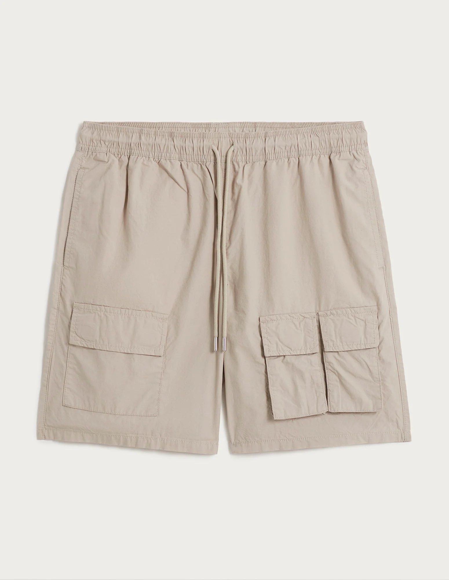 Bermuda cargo con elestico in vita e cordino regolabile in cotone Easy Living - Image 24