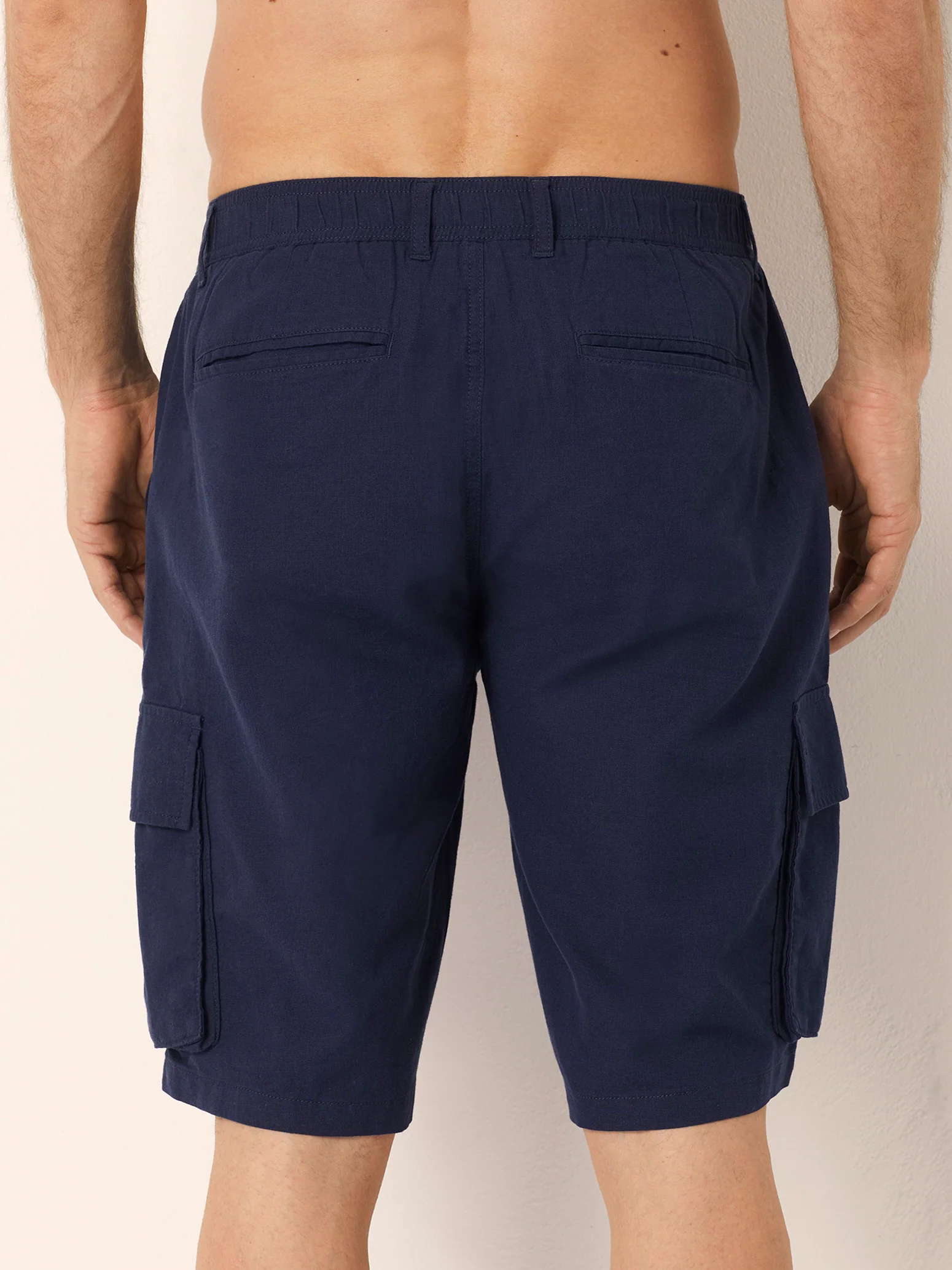 Bermuda modello cargo Cotton Linen - Image 4