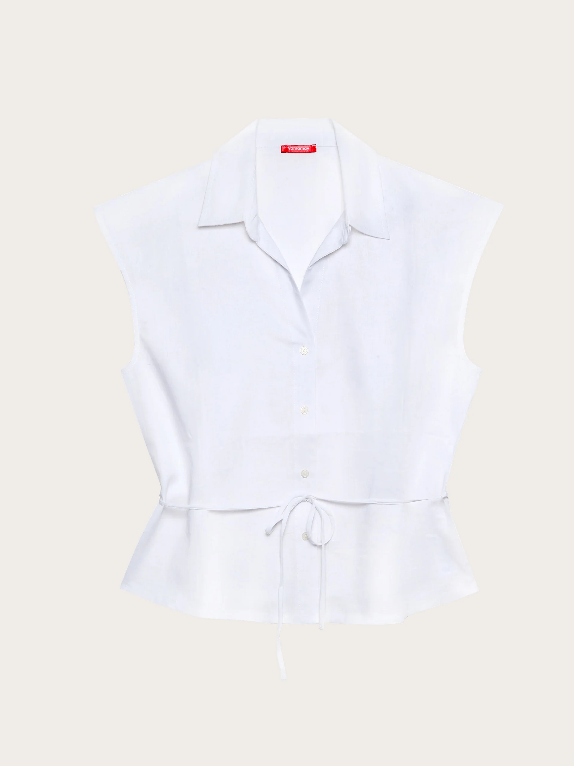 Blusa in Lino e Viscosa - Image 5