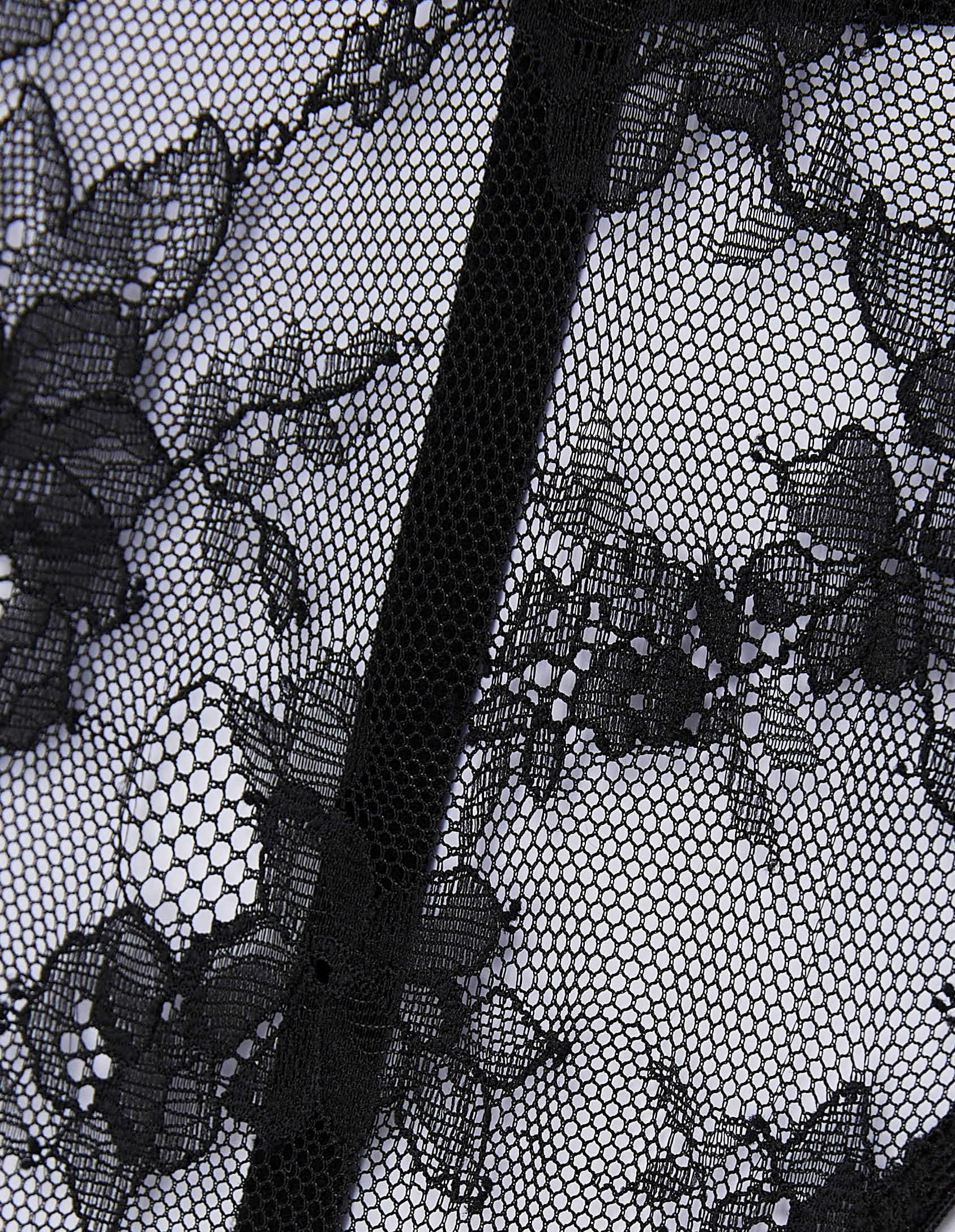 Body senza ferretto con collo in pizzo e tulle Privè  - Cherie - Image 6