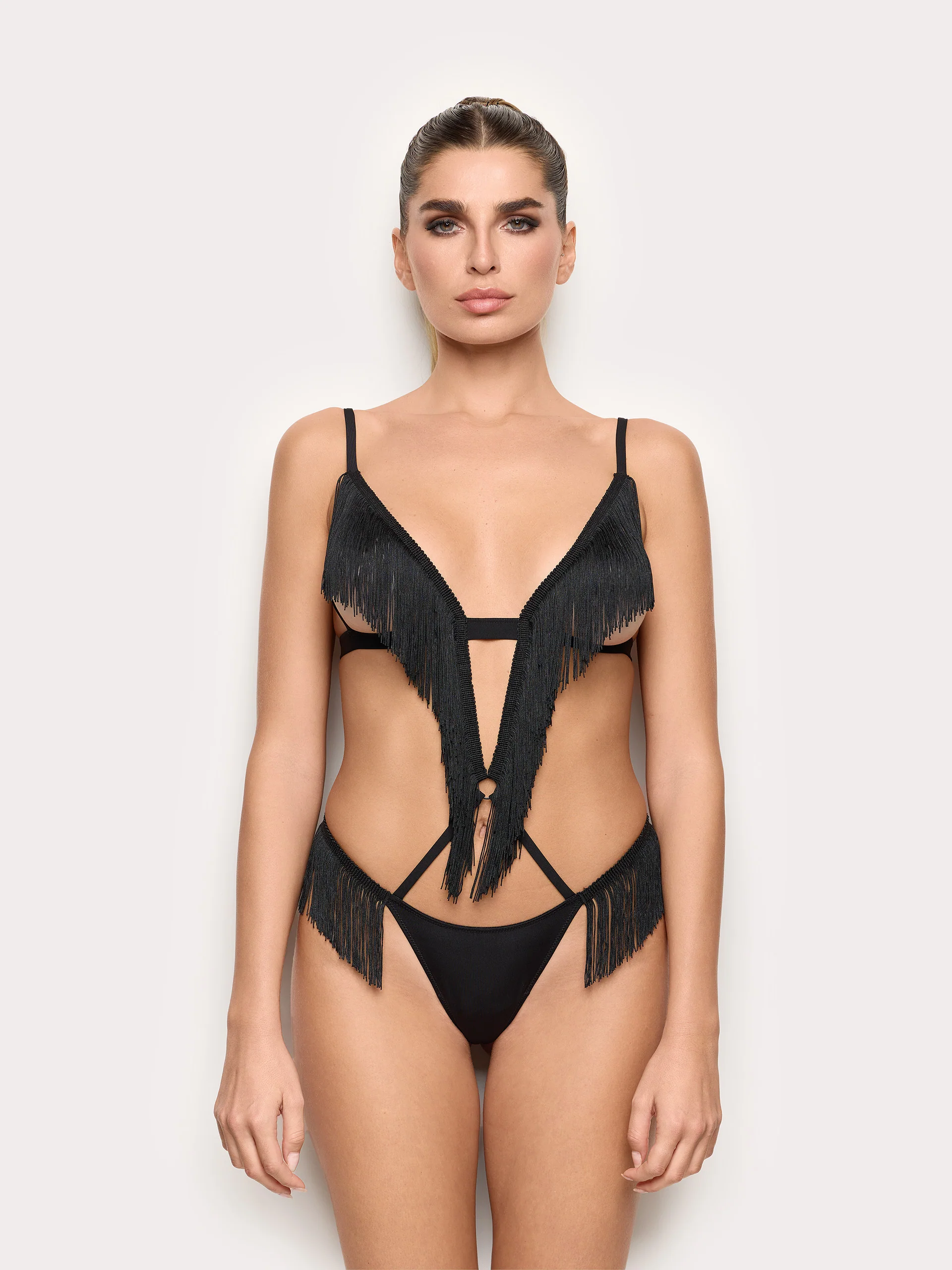 Body senza ferretto con frange - Privè Dana - Image 2