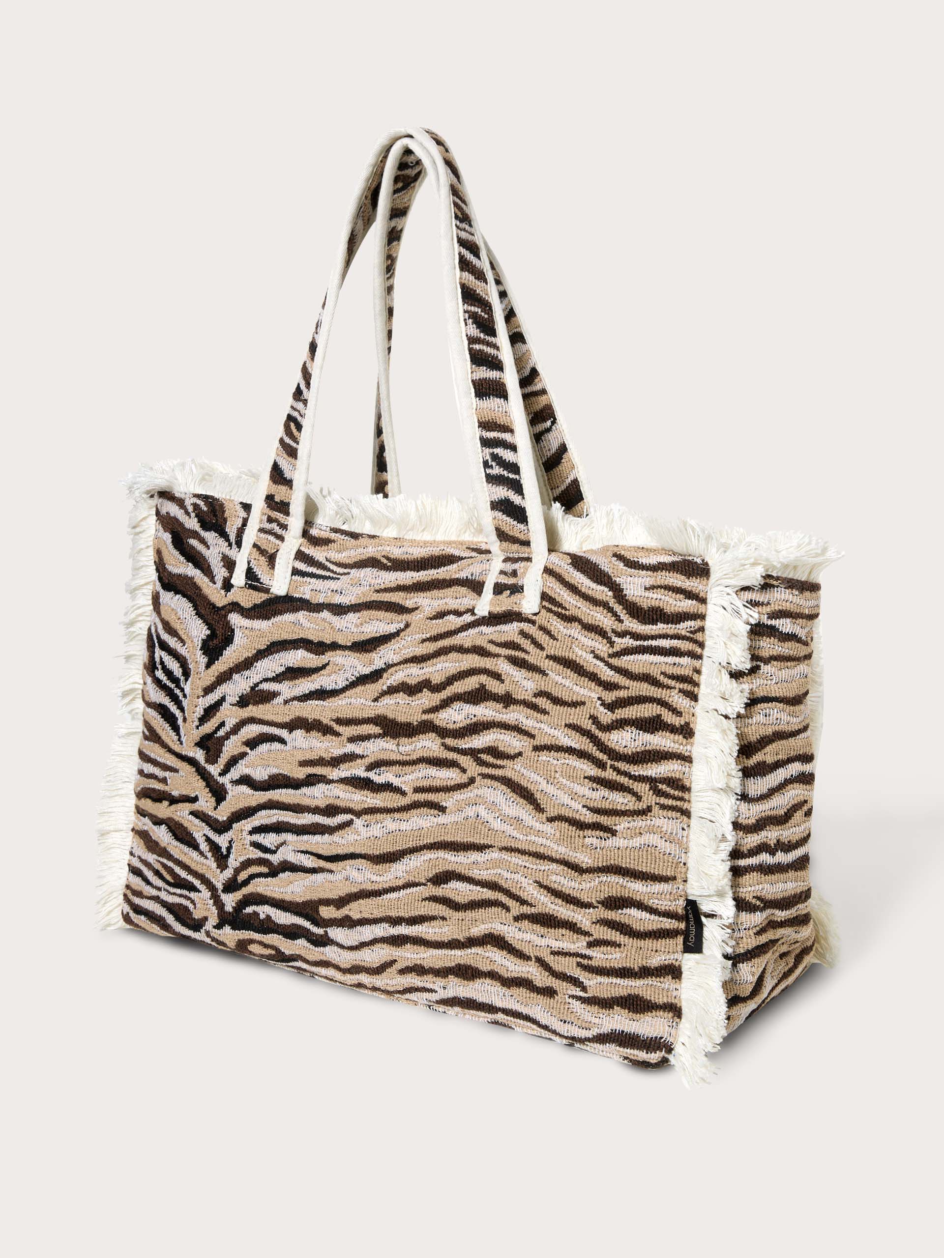 Borsa in tessuto jacquard 32x47 cm - Zelia - Image 3