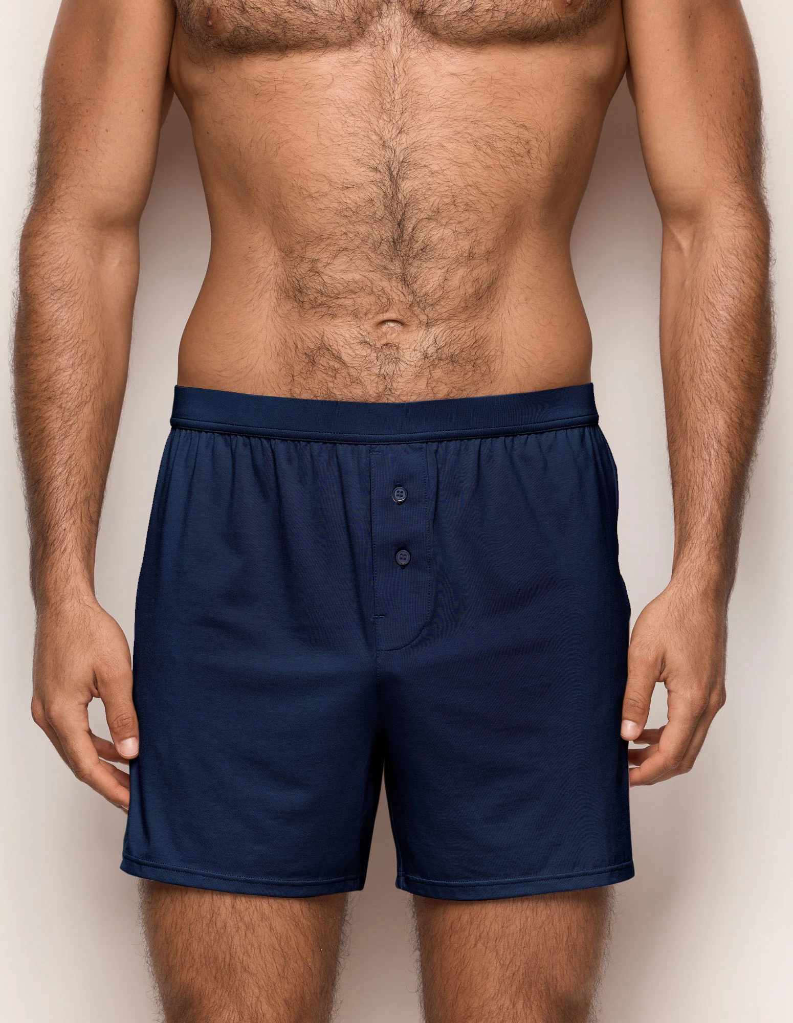 Boxer con bottoni in TENCEL™ Modal Cotone e Seta - Image 2