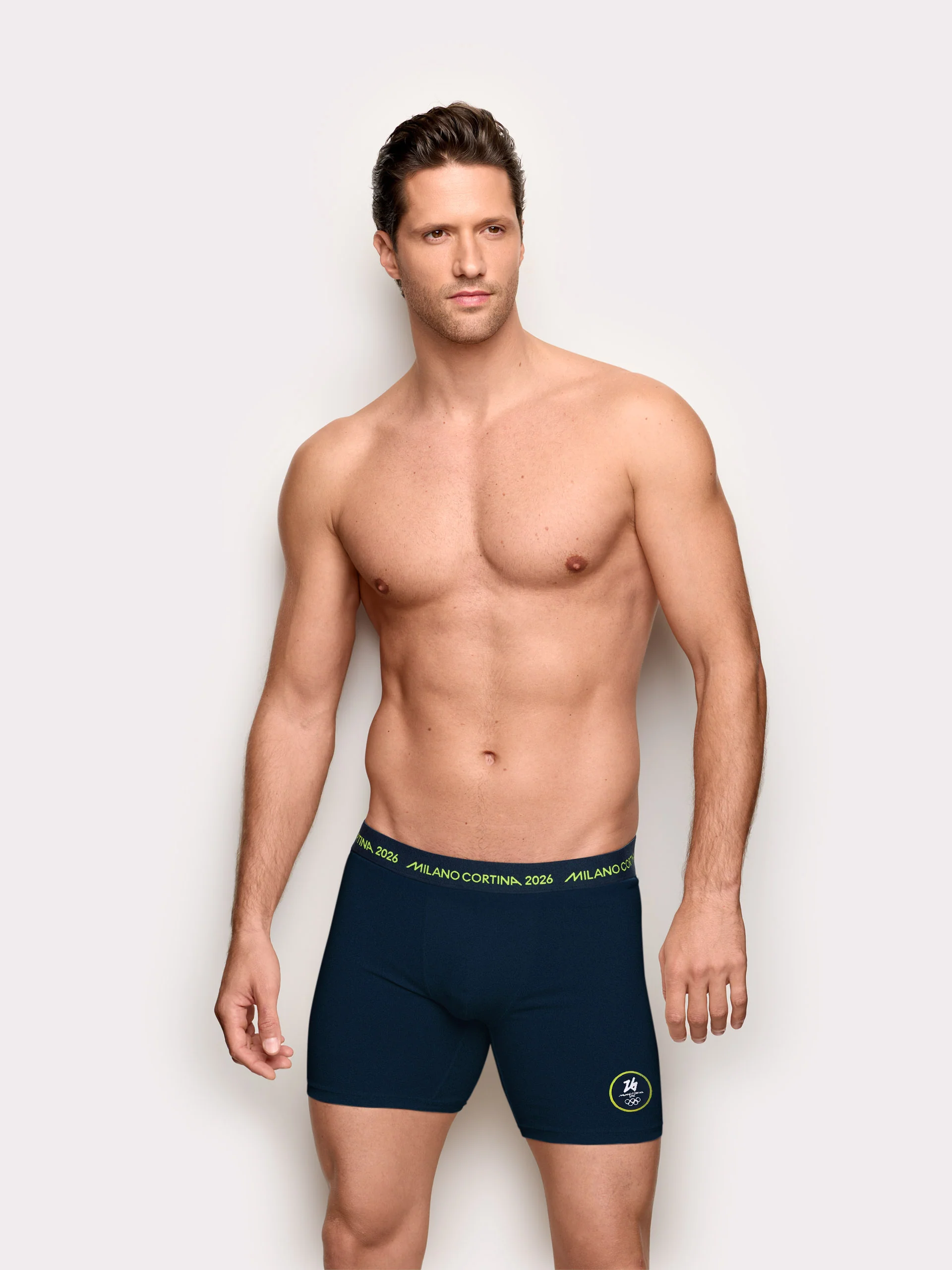 Boxer da uomo in cotone Milano Cortina 2026®