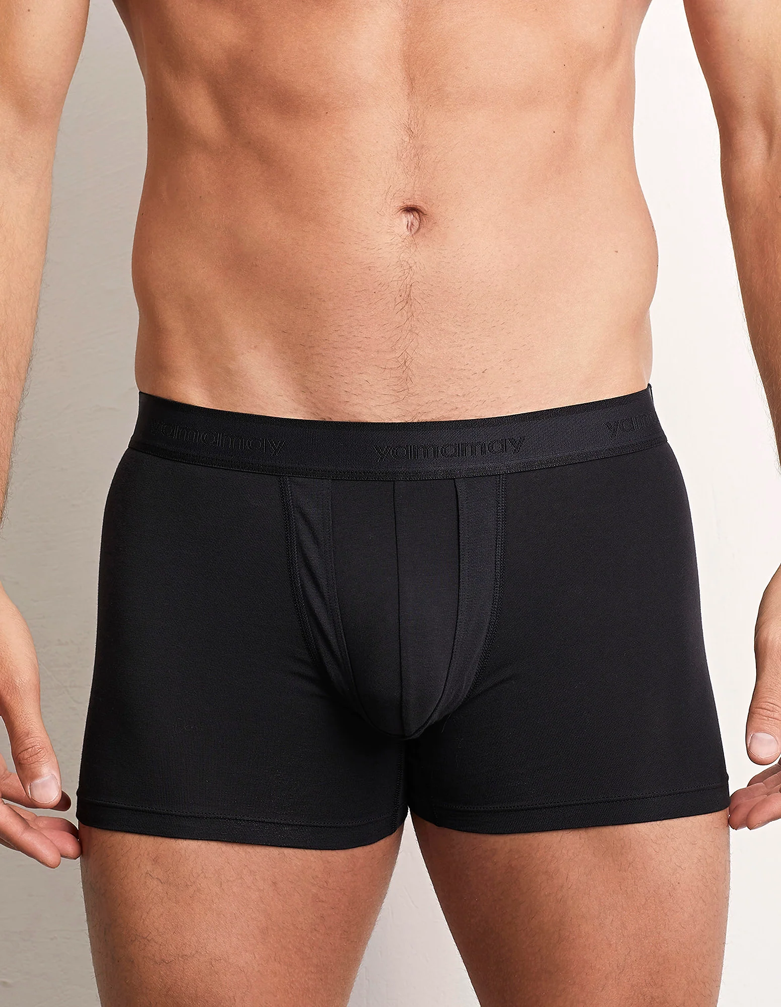 Boxer tinta unita con extra supporto in jersey elasticizzato Better Support - Image 11