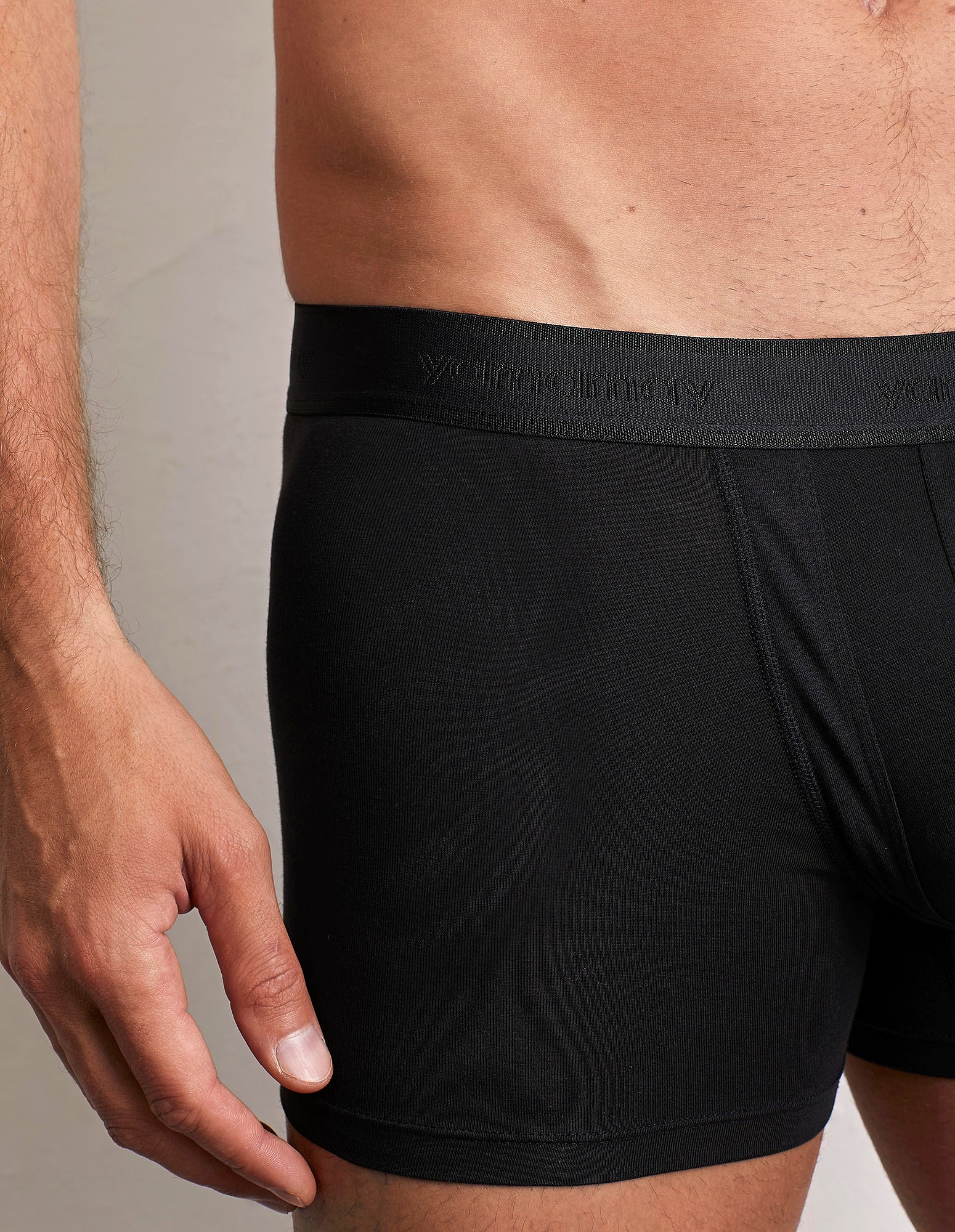 Boxer tinta unita con extra supporto in jersey elasticizzato Better Support - Image 12