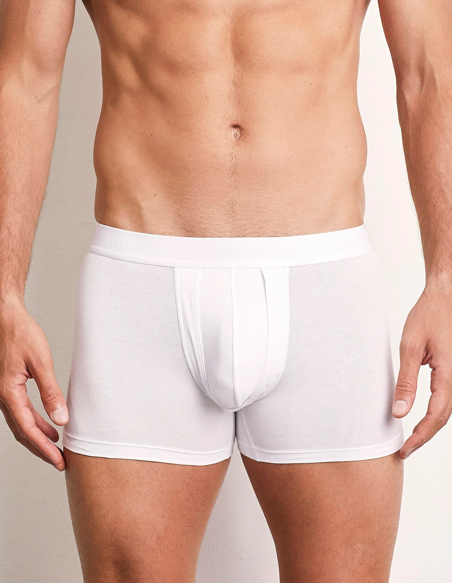 Boxer tinta unita con extra supporto in jersey elasticizzato Better Support - Image 5