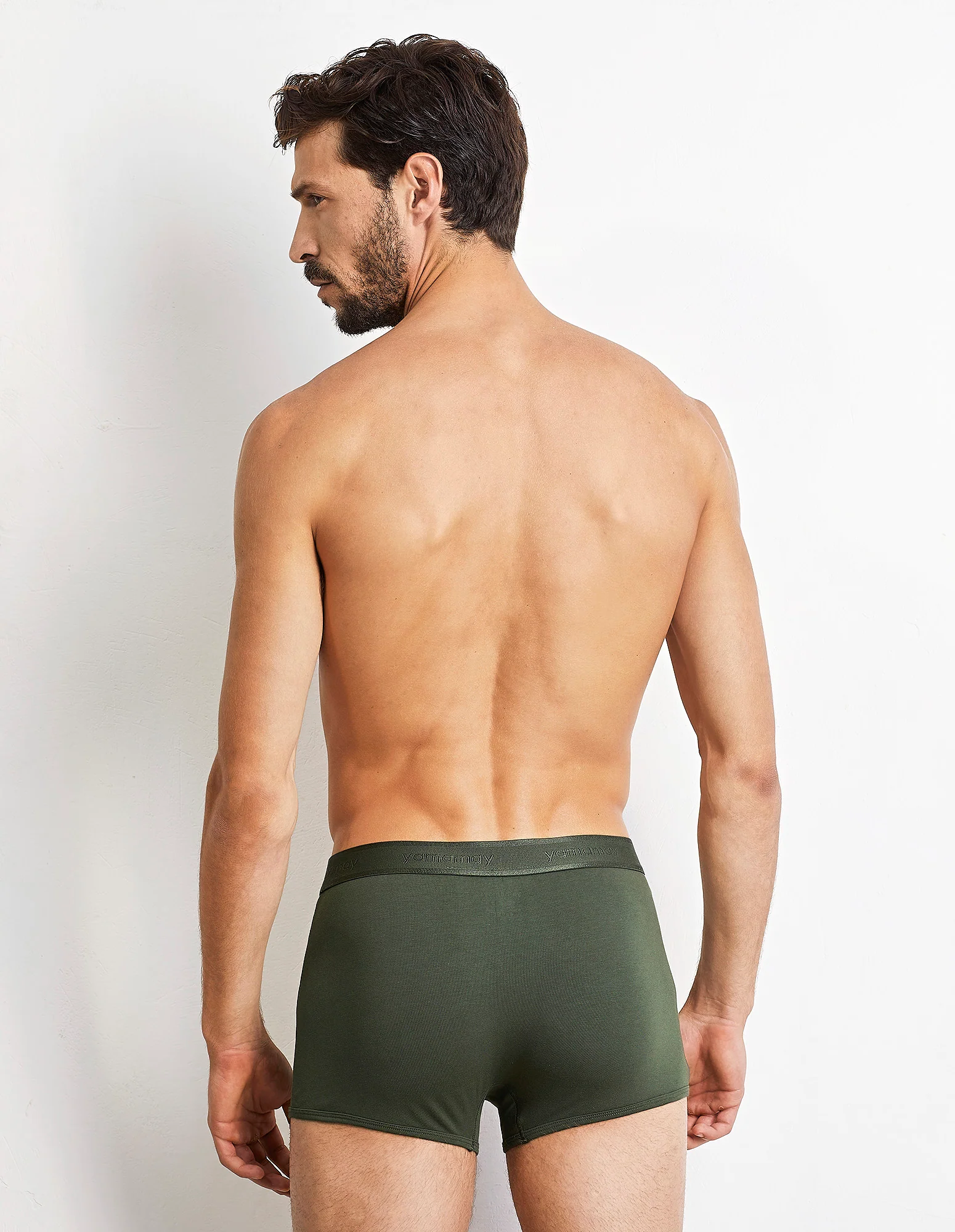 Boxer tinta unita con jersey elasticizzato Supima Luxury - Image 3