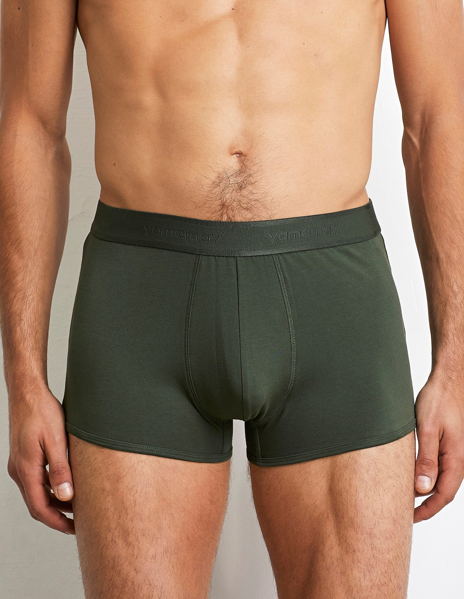 Boxer tinta unita con jersey elasticizzato Supima Luxury - Image 4