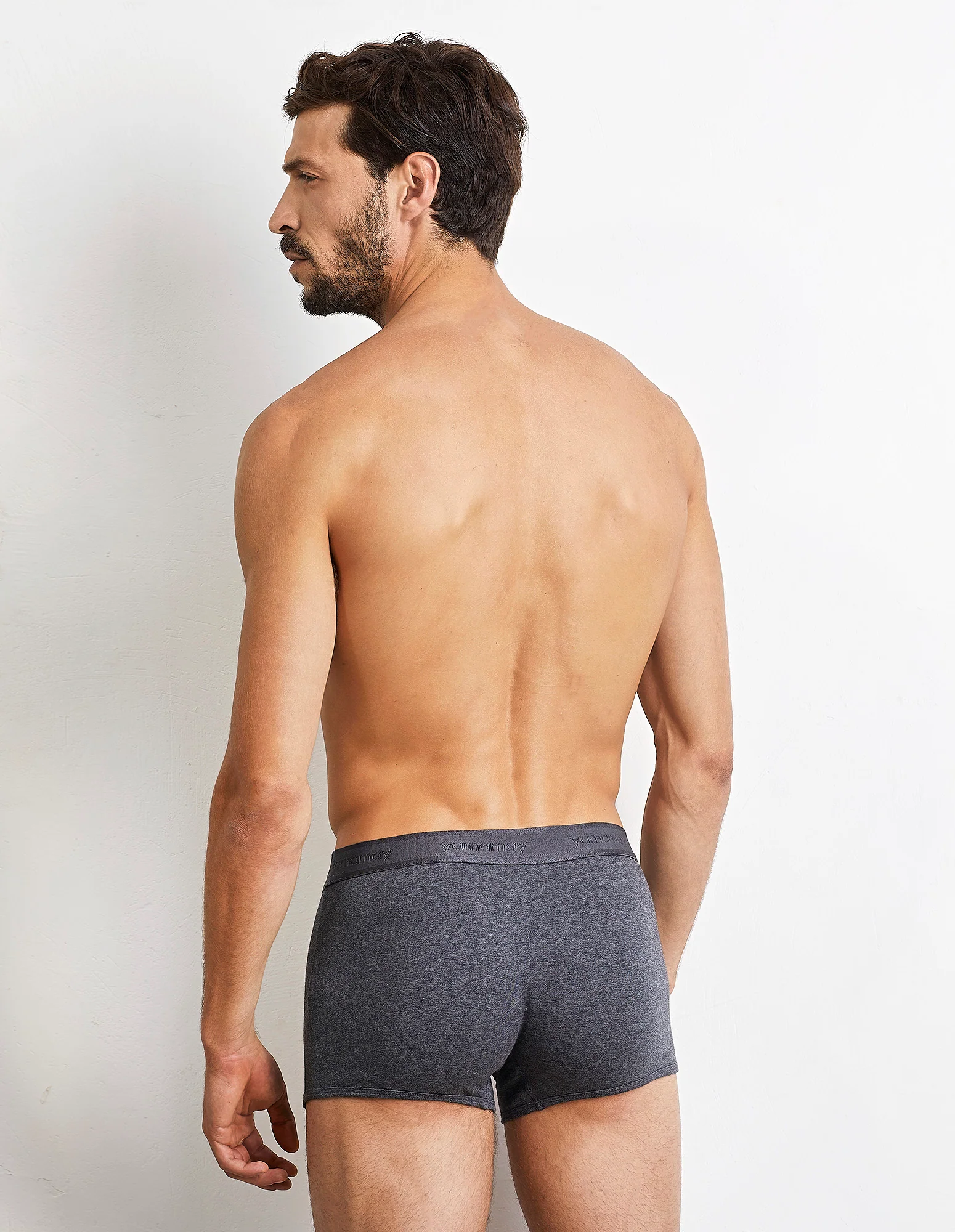 Boxer tinta unita con jersey elasticizzato Supima Luxury - Image 8