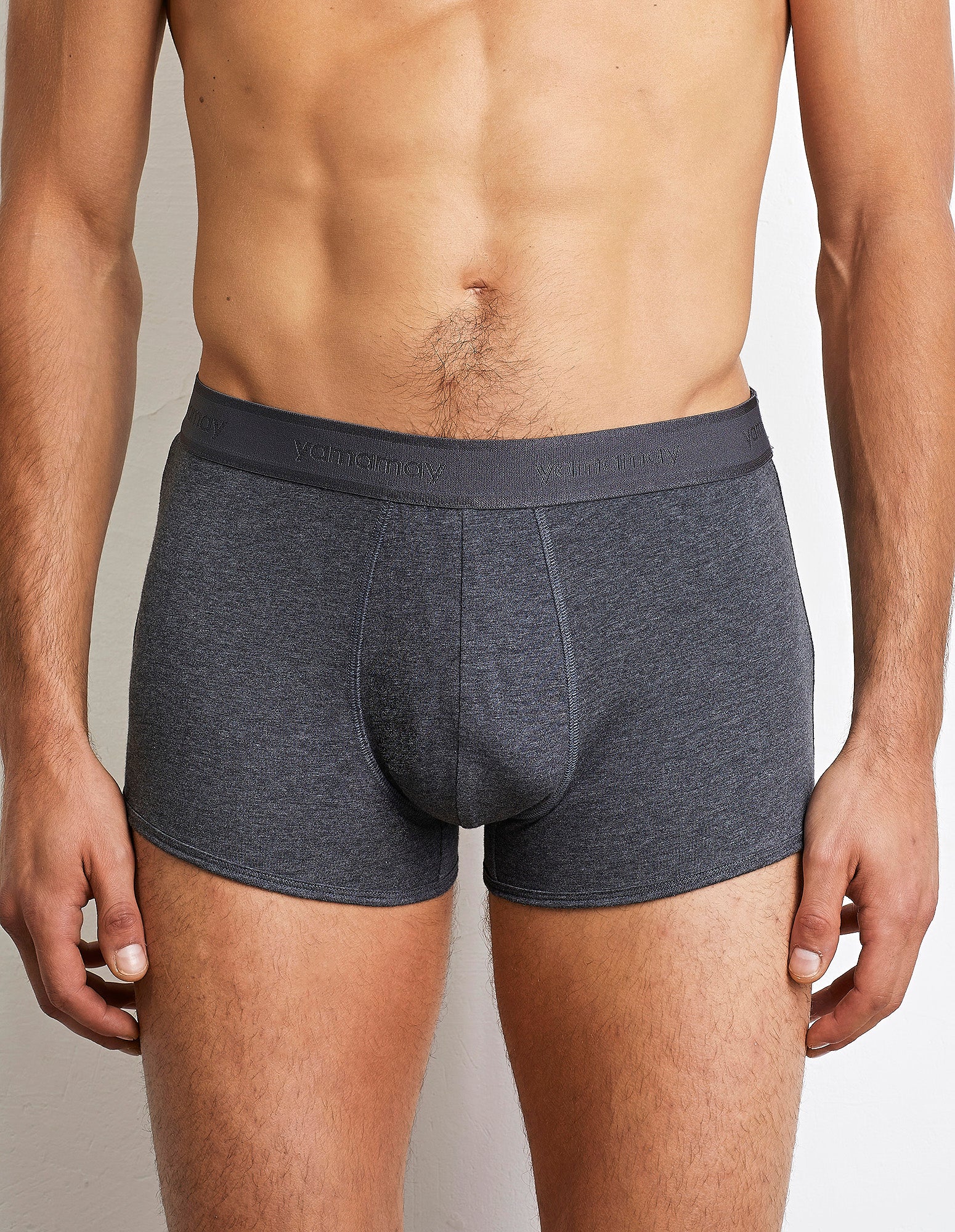 Boxer tinta unita con jersey elasticizzato Supima Luxury - Image 9
