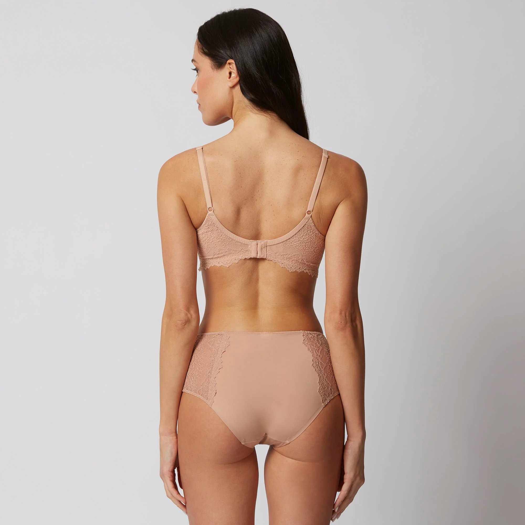 Bralette senza ferretto coppe differenziate - Orchidea - Image 13