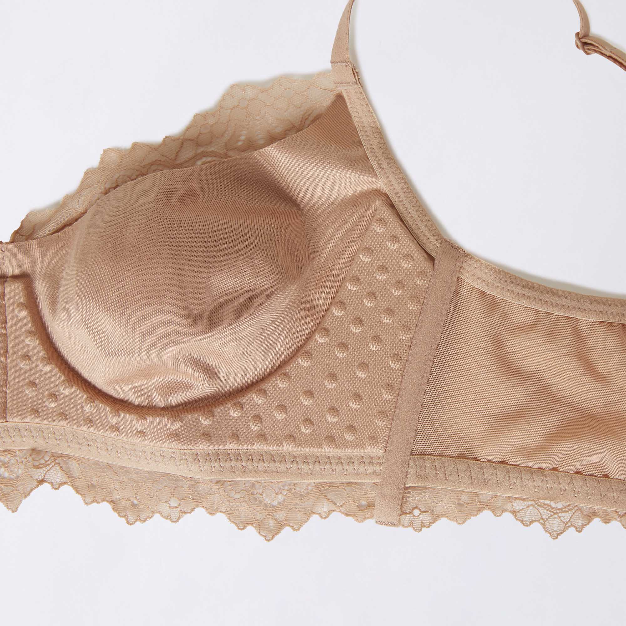 Bralette senza ferretto coppe differenziate - Orchidea - Image 15