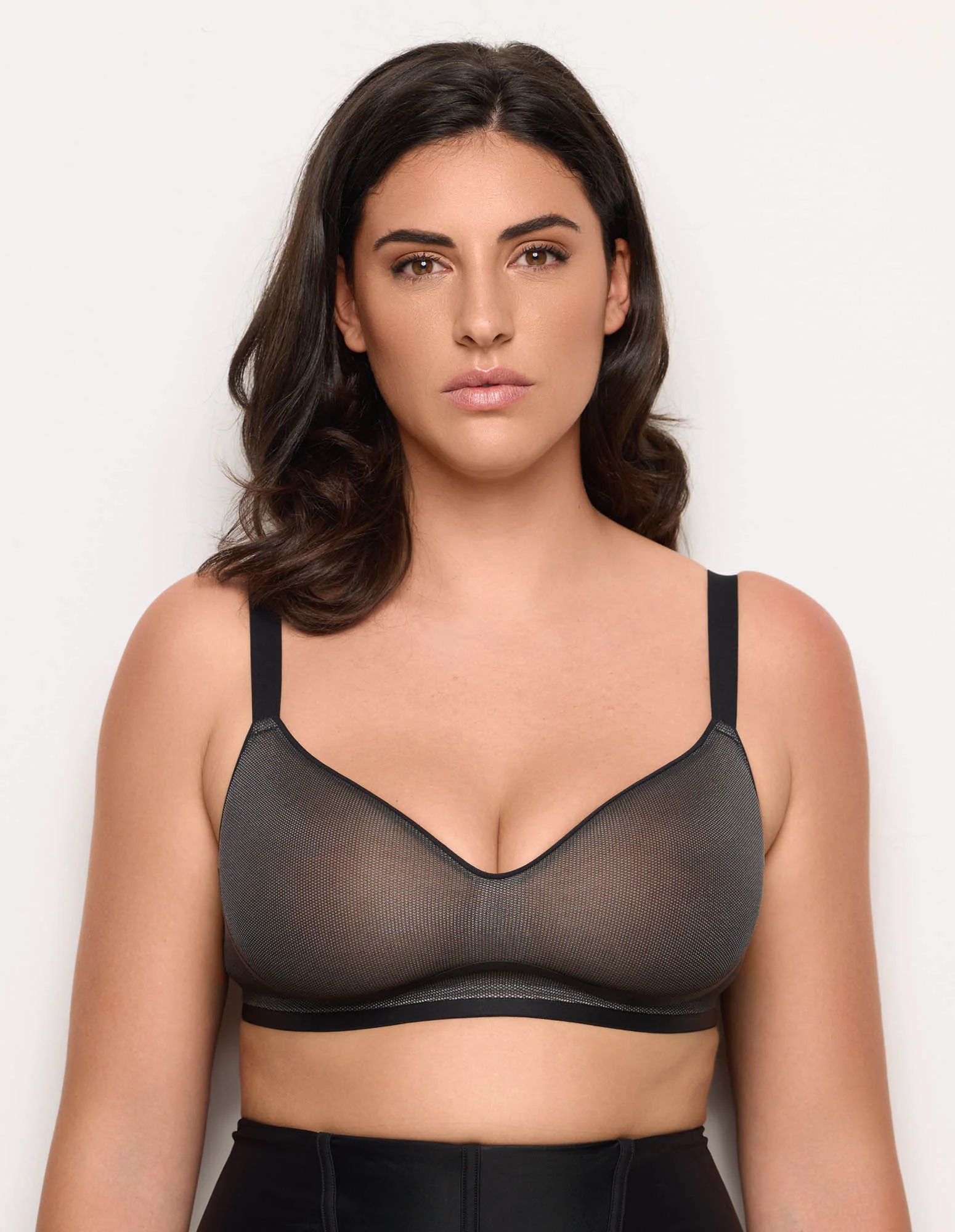 Bralette senza ferretto in tessuto 3D coppe preformate Nuovo Space - Image 2
