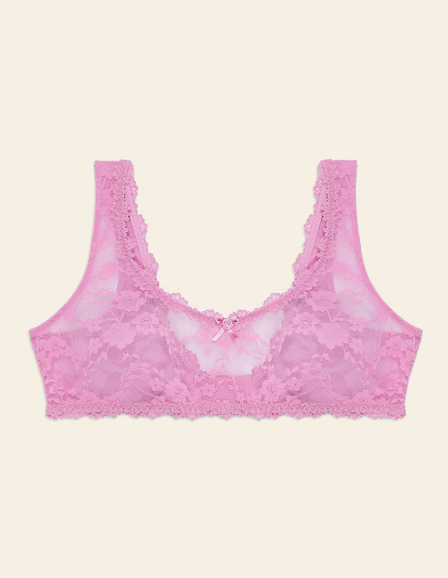 Bralette senza imbottitura e ferretto in pizzo Fancy Lace - Image 9