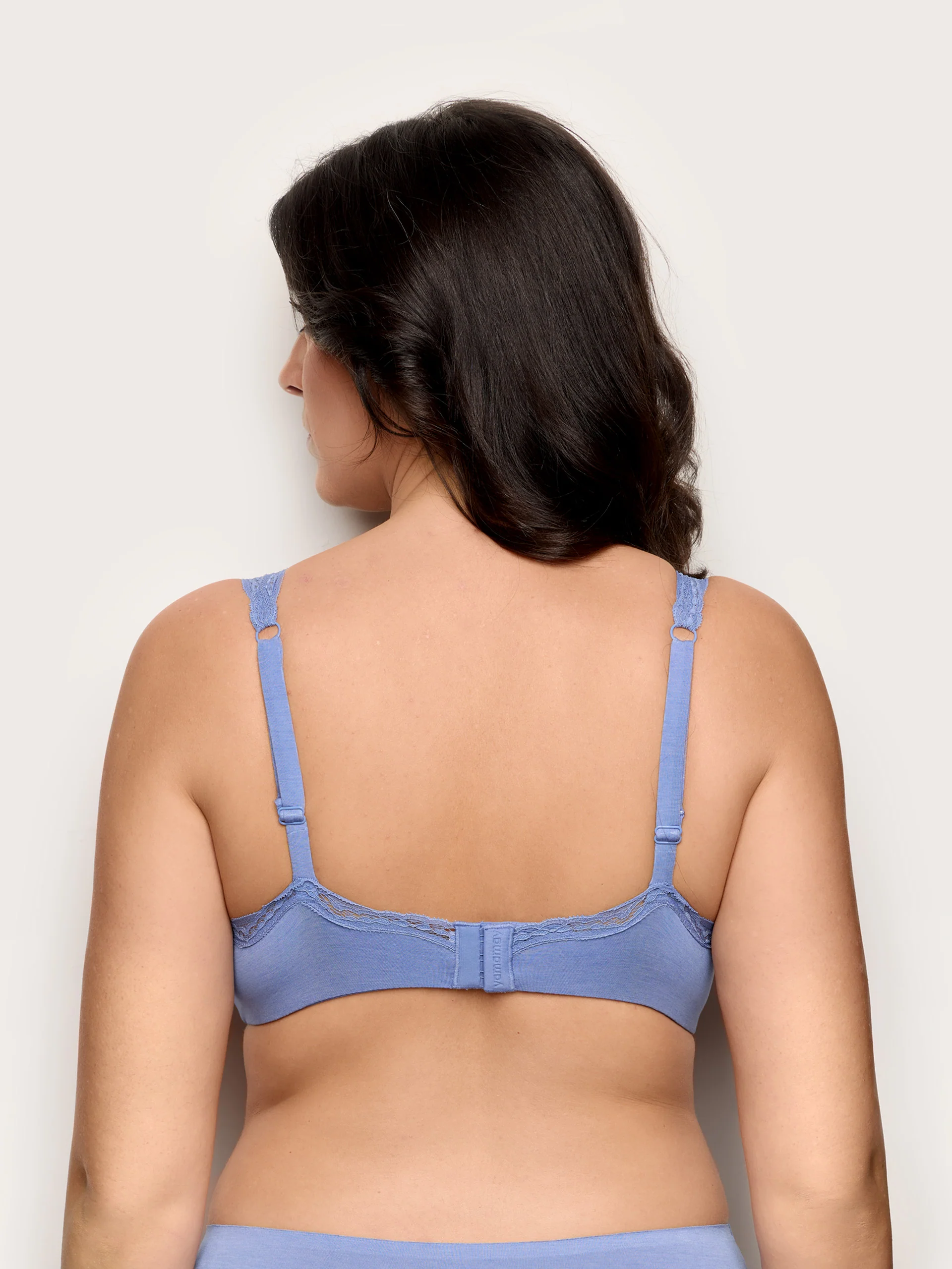 Bralette sfoderata con ferretto flessibile TENCEL™ Modal con seta - Image 4
