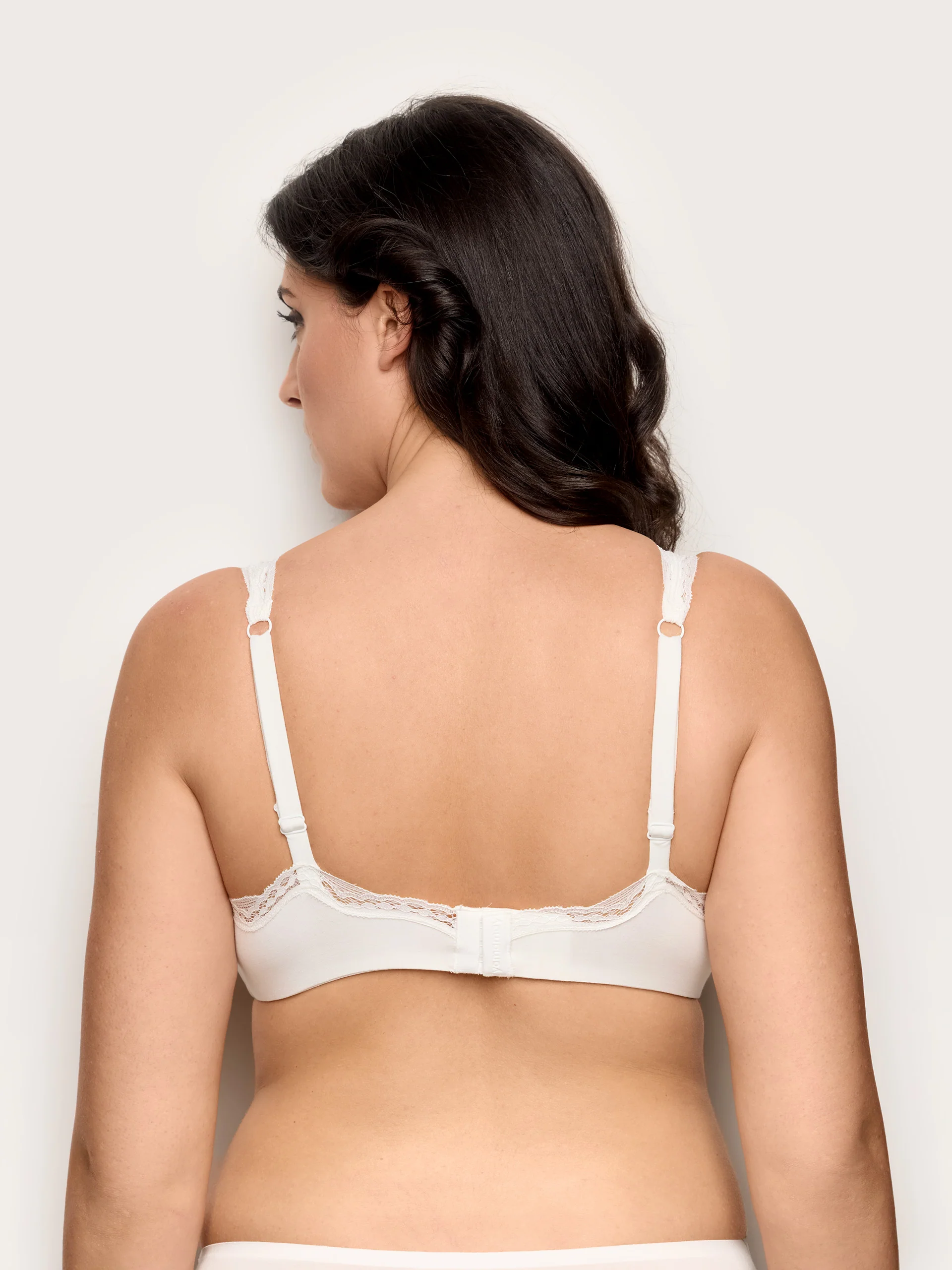 Bralette sfoderata con ferretto flessibile TENCEL™ Modal con seta - Image 4