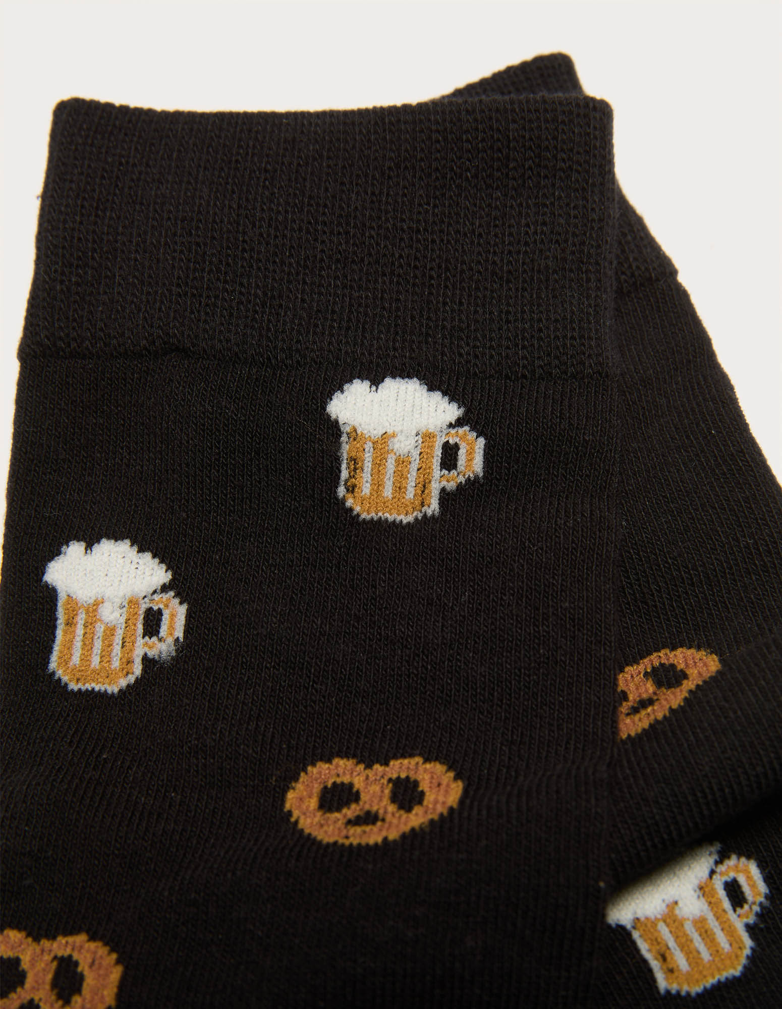 Calze corte da uomo con birra Funny II - Image 2