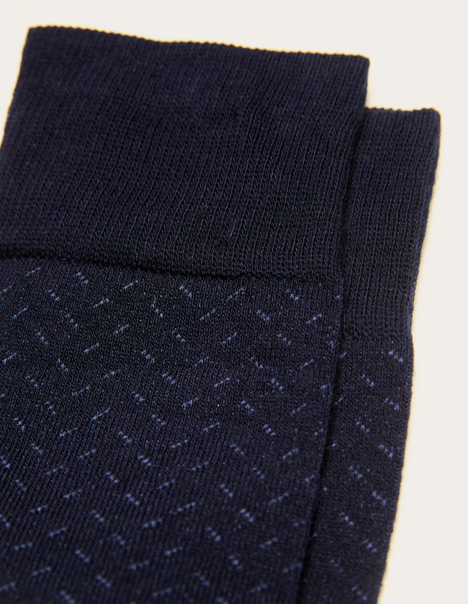 Calze lunghe da uomo blu con dettagli Daily - Image 2