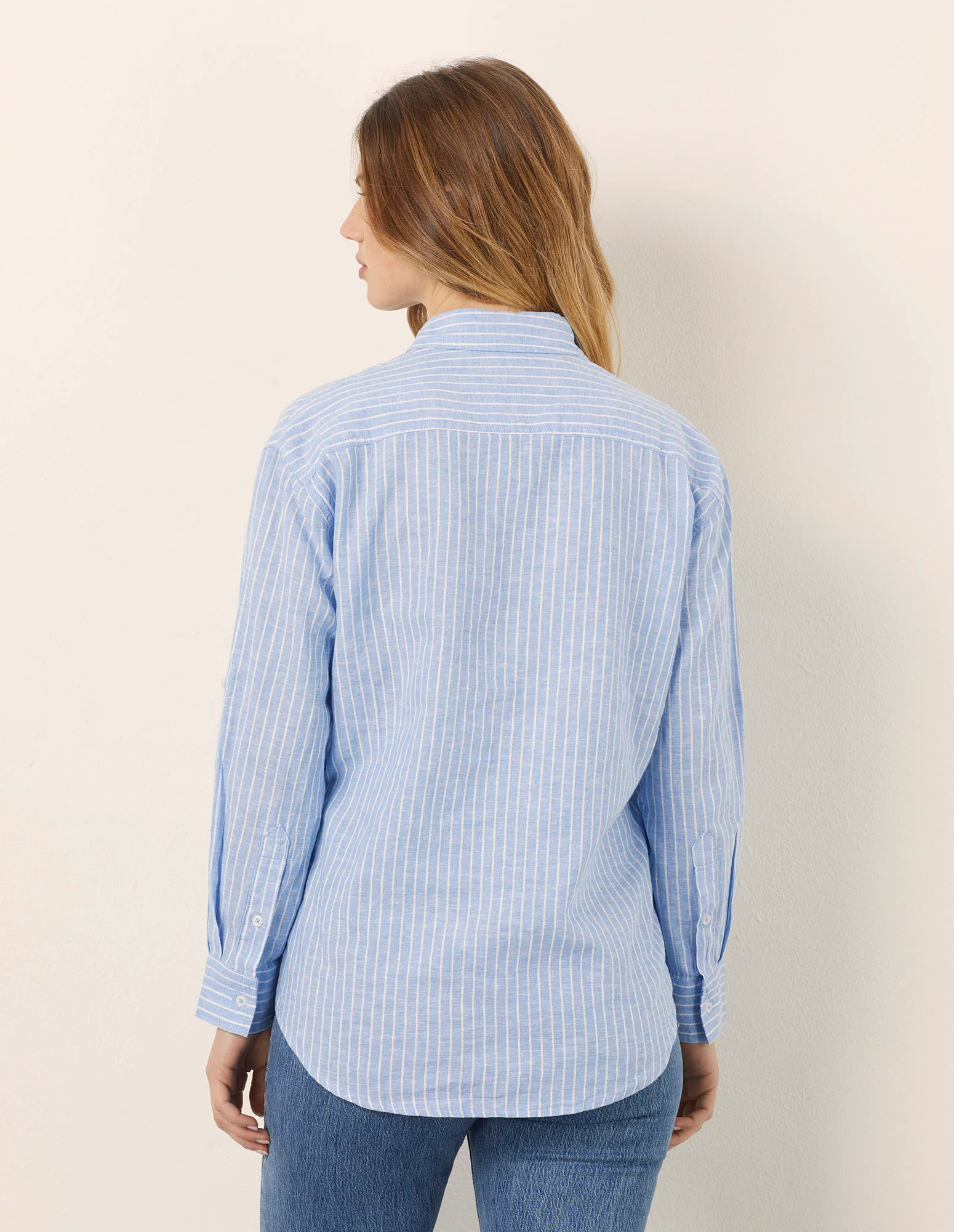 Camicia da donna a maniche lunghe Cotton Linen - Image 21