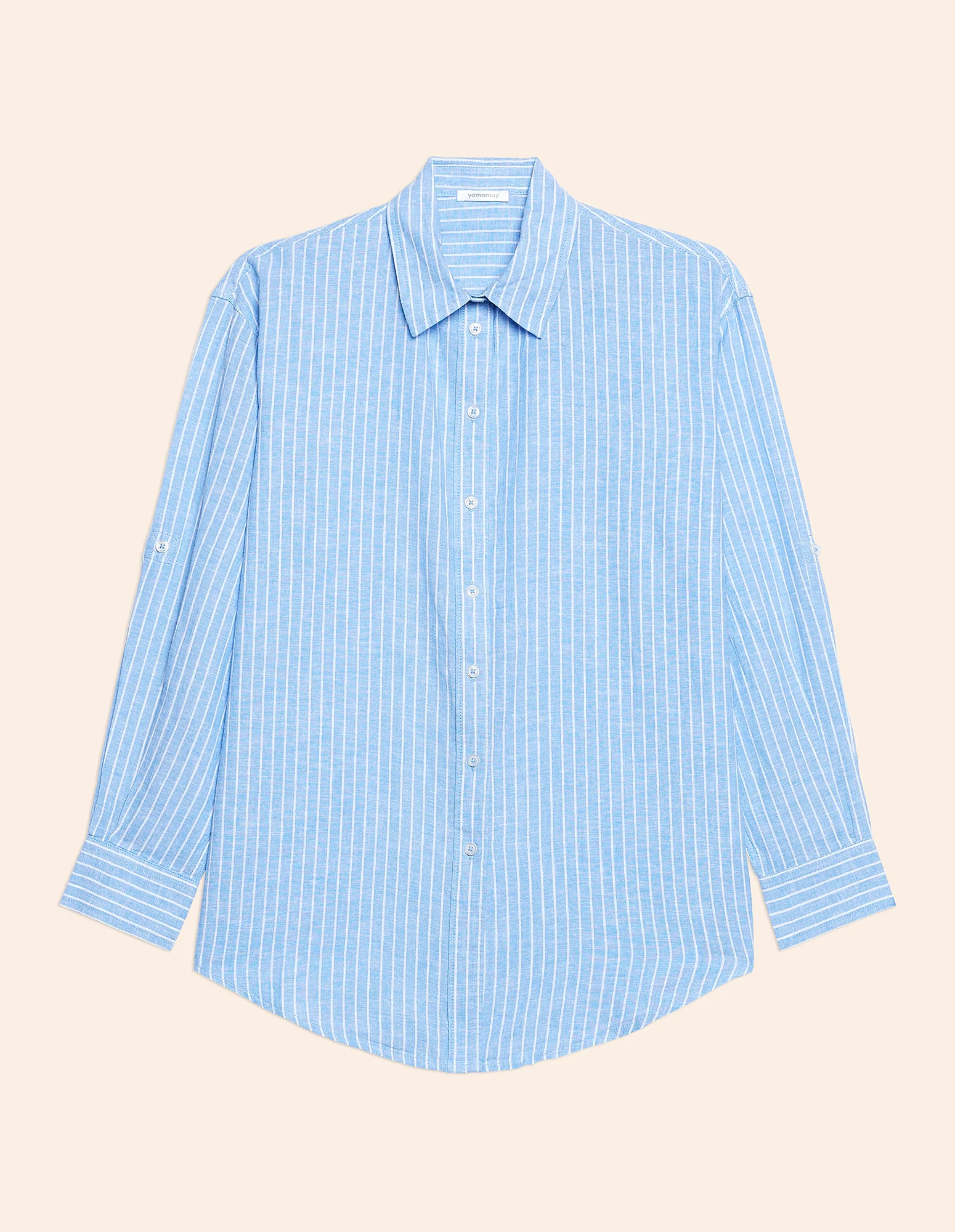 Camicia da donna a maniche lunghe Cotton Linen - Image 23