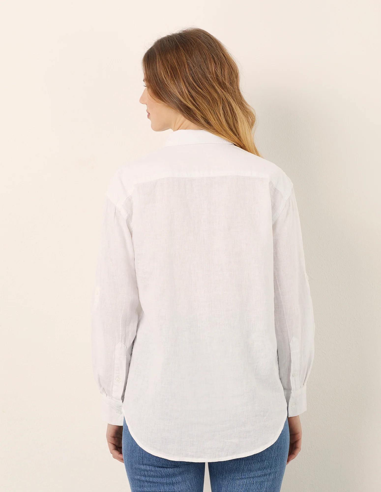 Camicia da donna a maniche lunghe Cotton Linen - Image 3