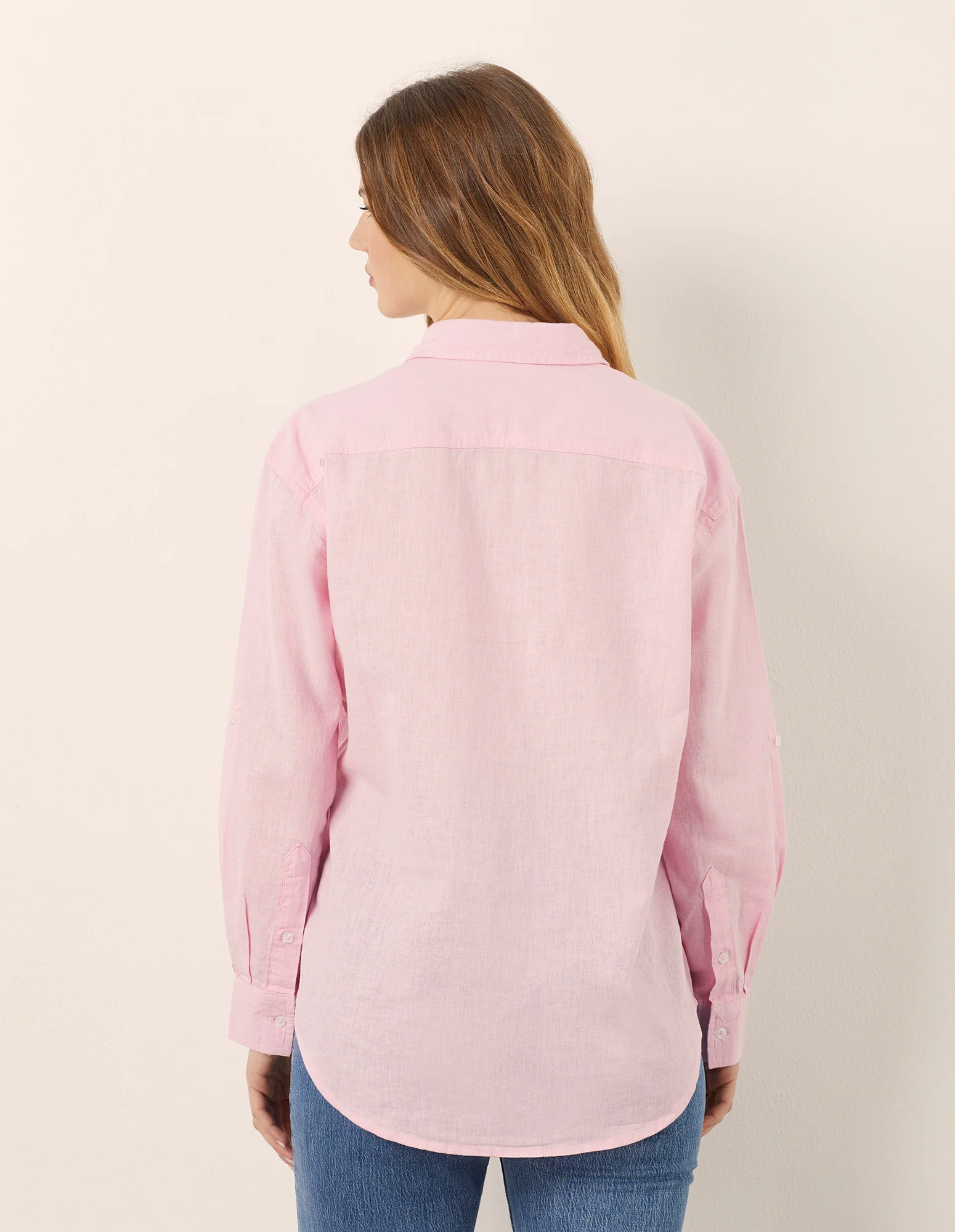 Camicia da donna a maniche lunghe Cotton Linen - Image 9