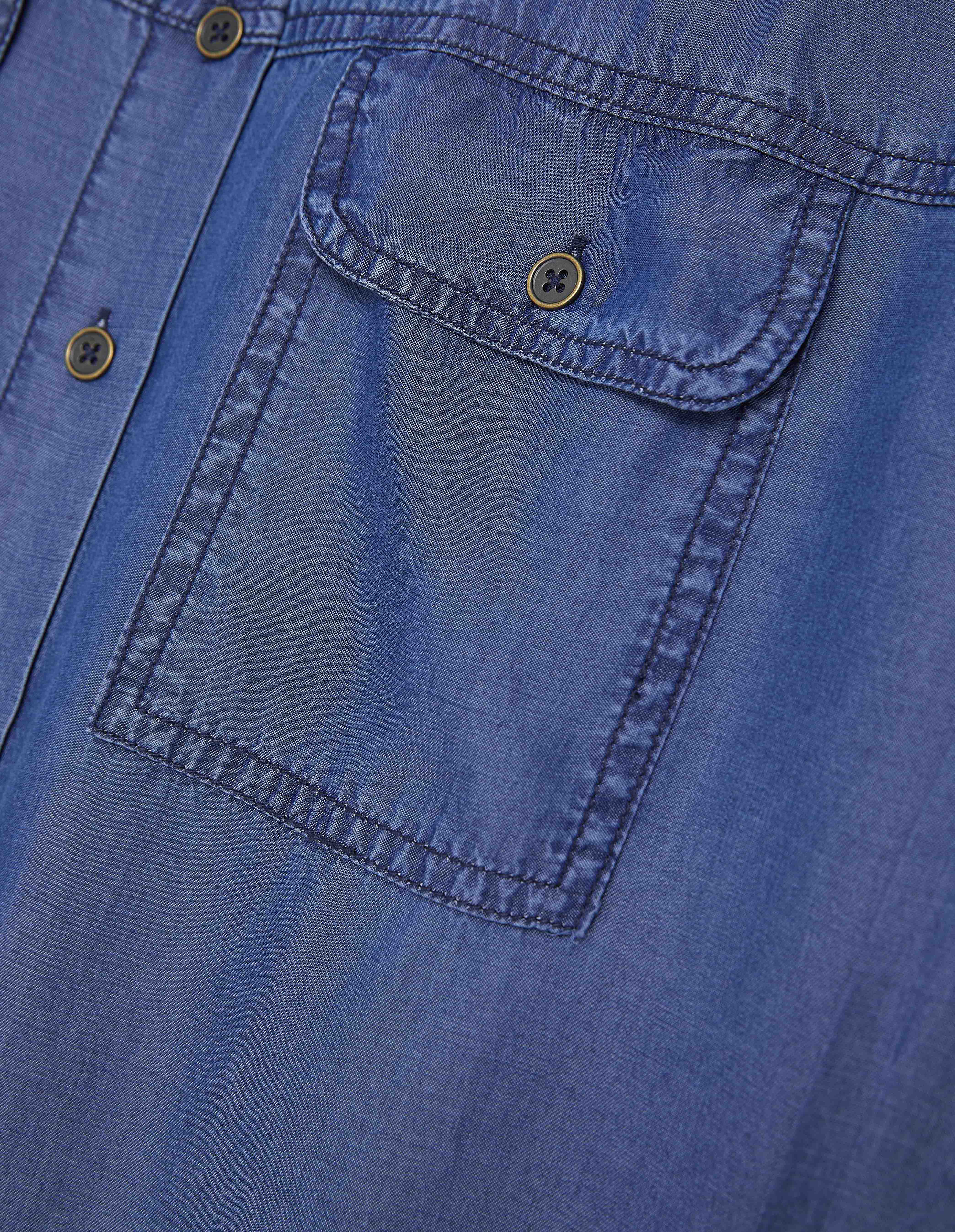 Camicia da donna a maniche lunghe Denim - Image 5