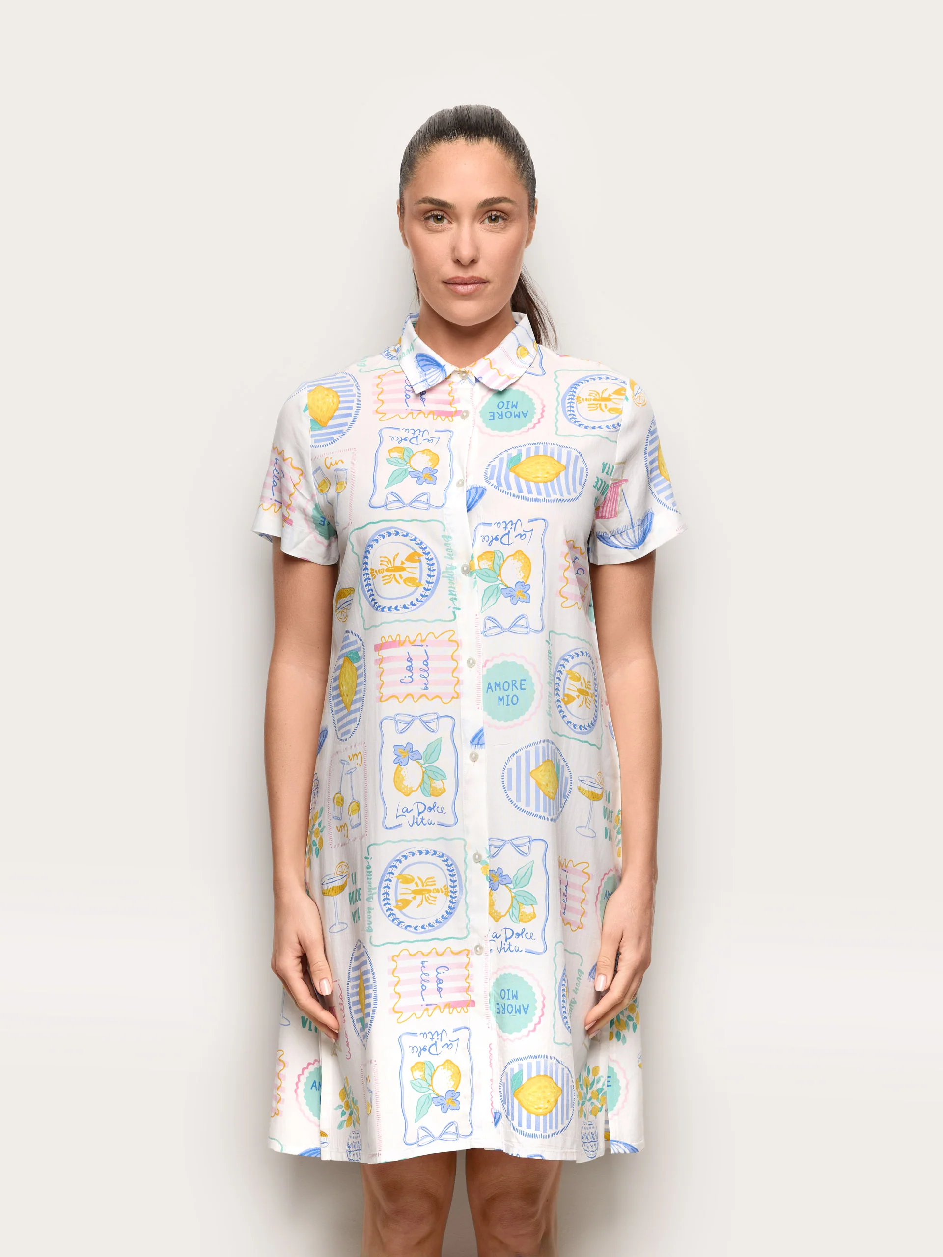 Camicia da notte m/c - La Dolce Vita - Image 2