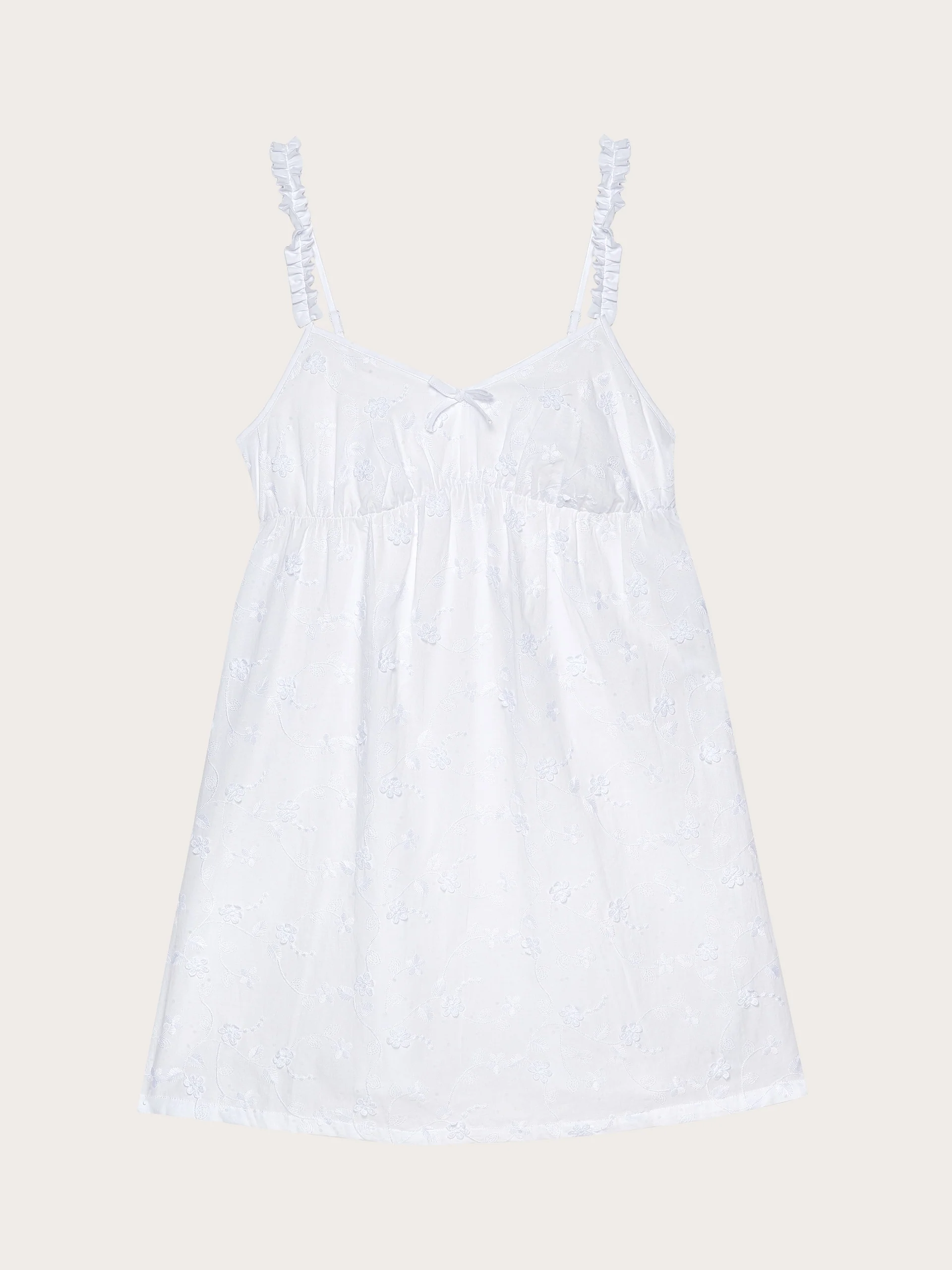 Camicia da notte s/s - Broderie - Image 5