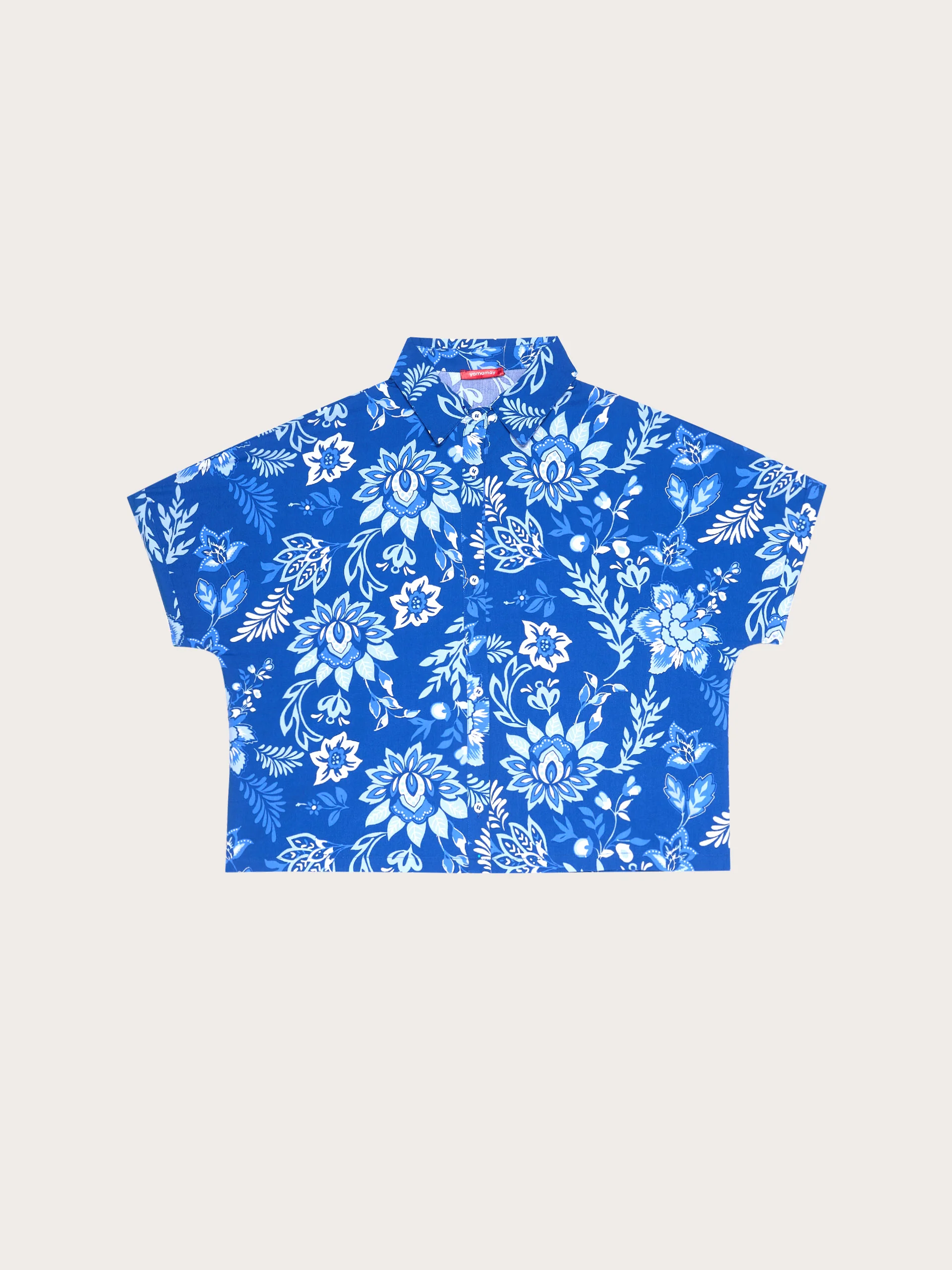 Camicia in cotone e viscosa - Greta - Image 5