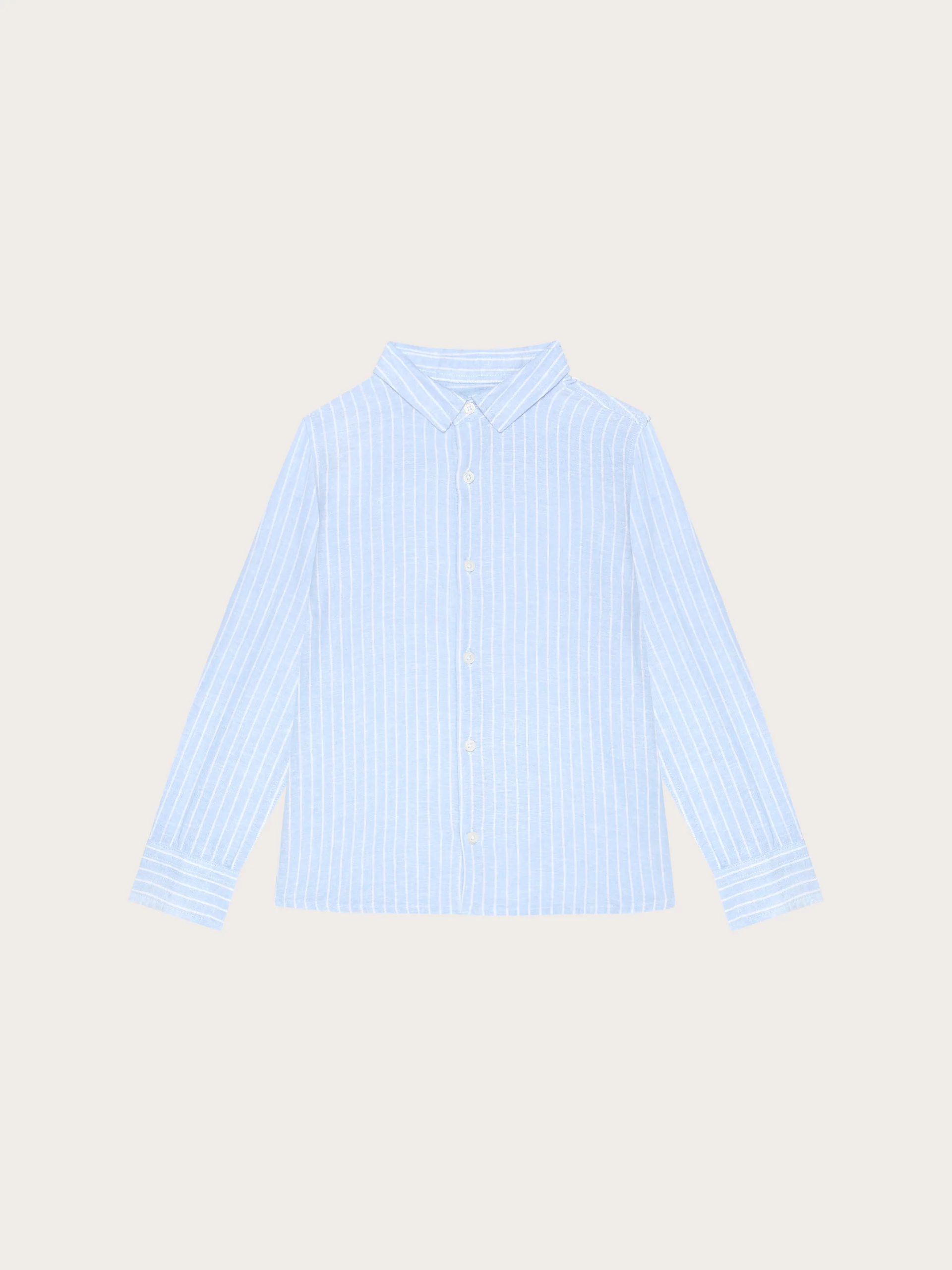 Camicia manica lunga - Linen Cotton
