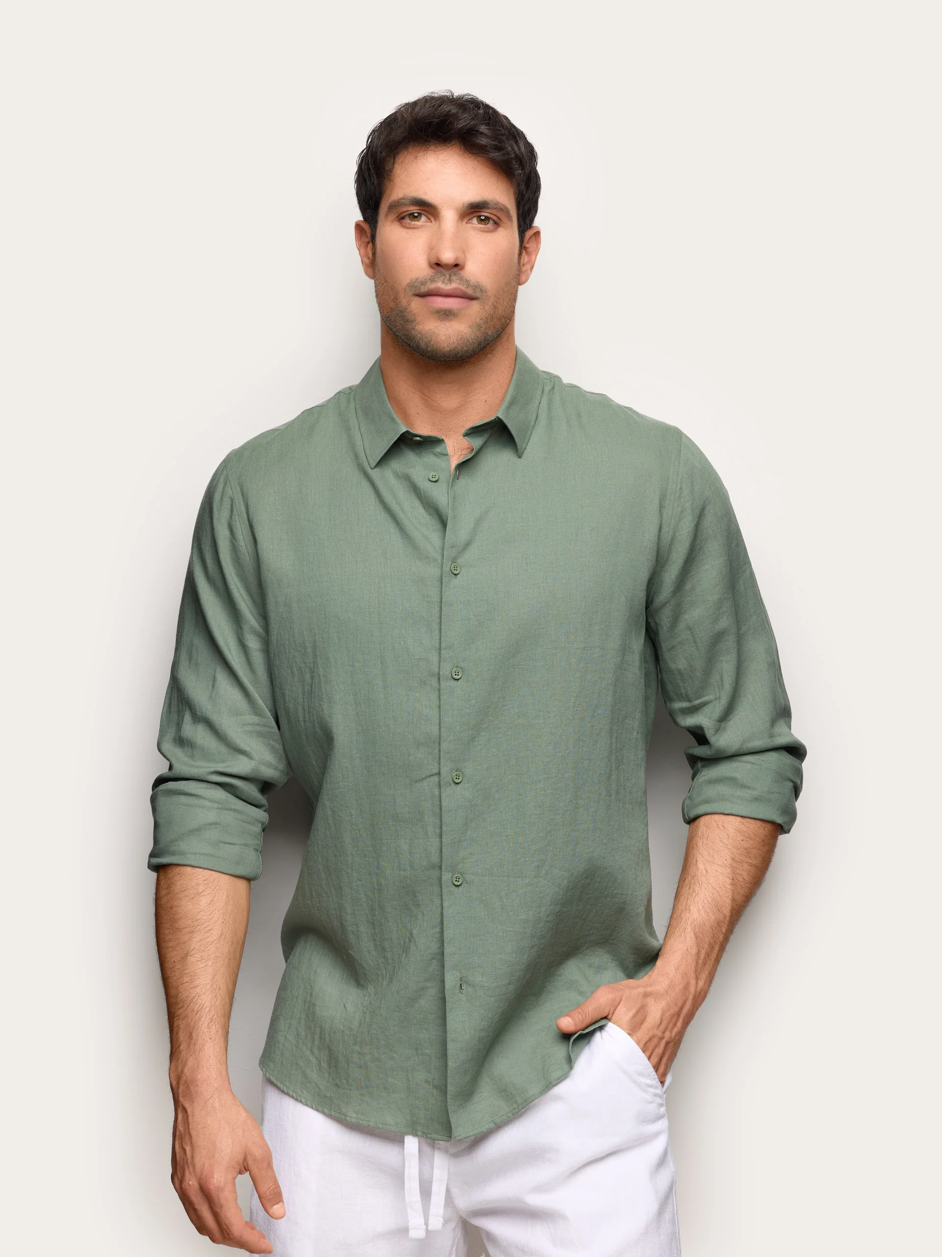 Camicia - Linen / Viscose - Image 11