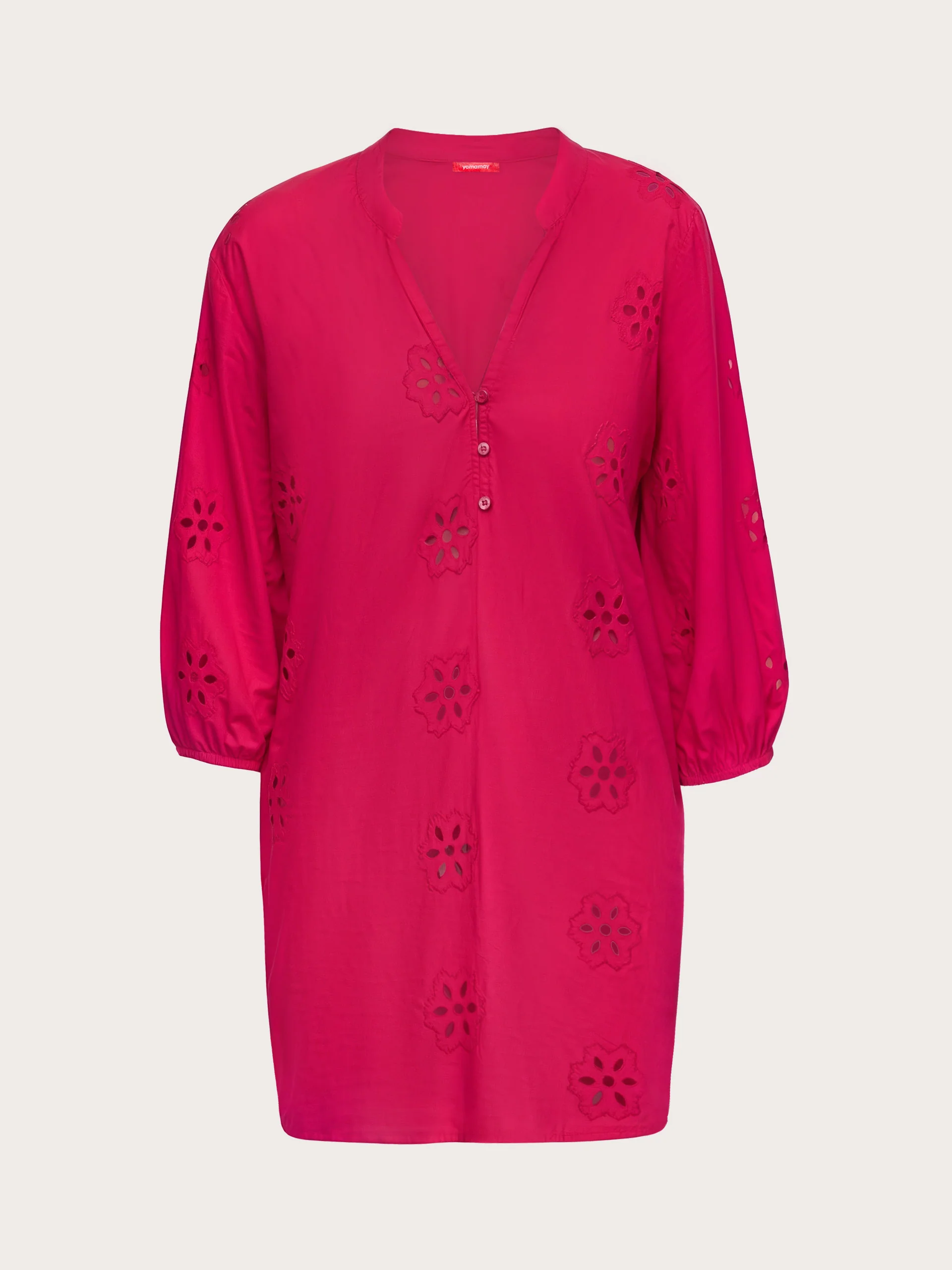 Camicione in cotone con ricamo sangallo - Summer Glam - Image 10