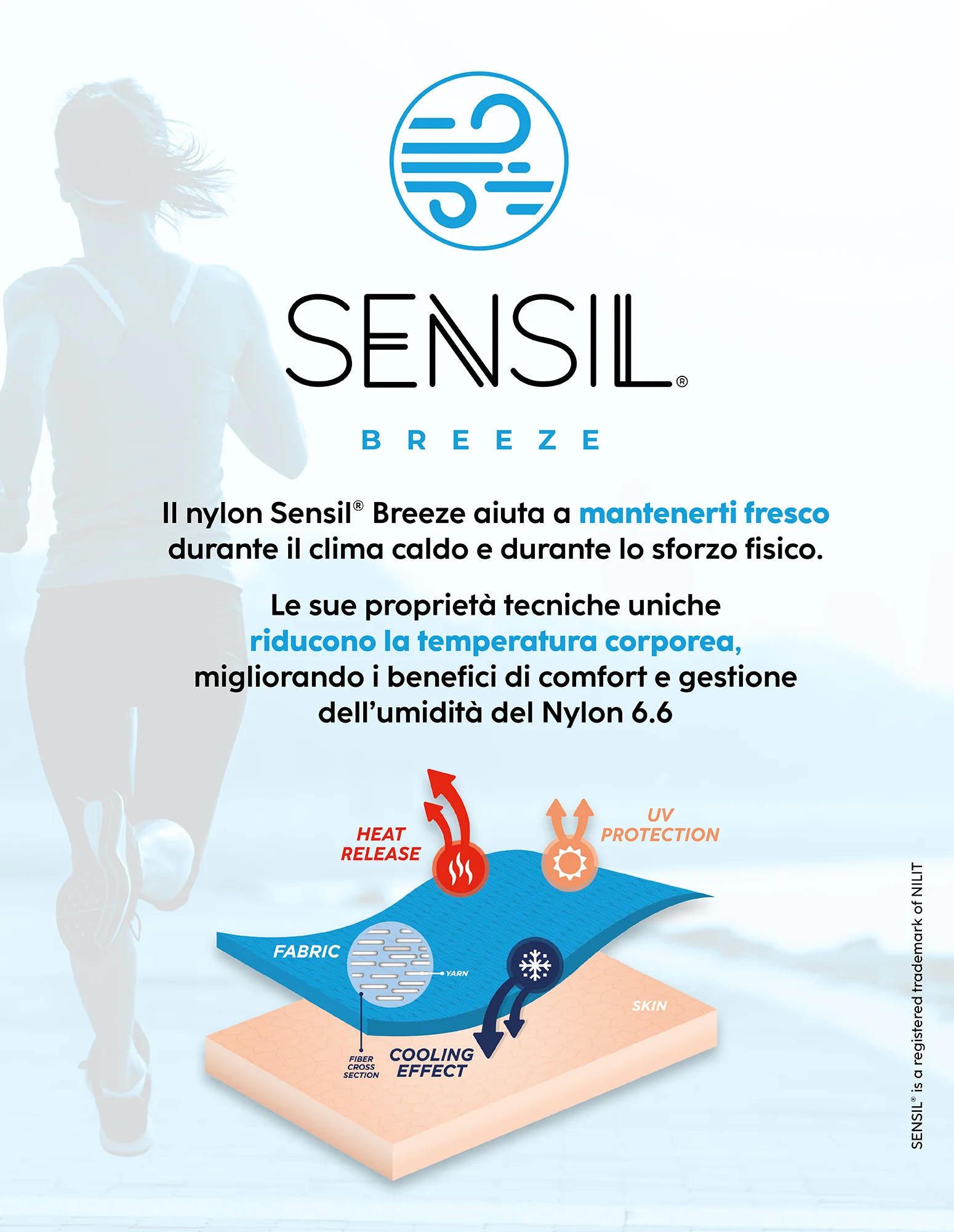 Canotta Termica Sportiva unisex con Sensil® Breeze - Image 33