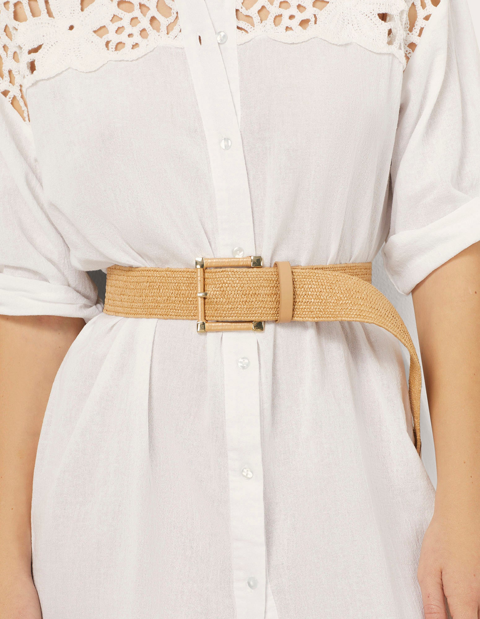 Cintura elasticizzata con fibbia Summer Glam - Image 3
