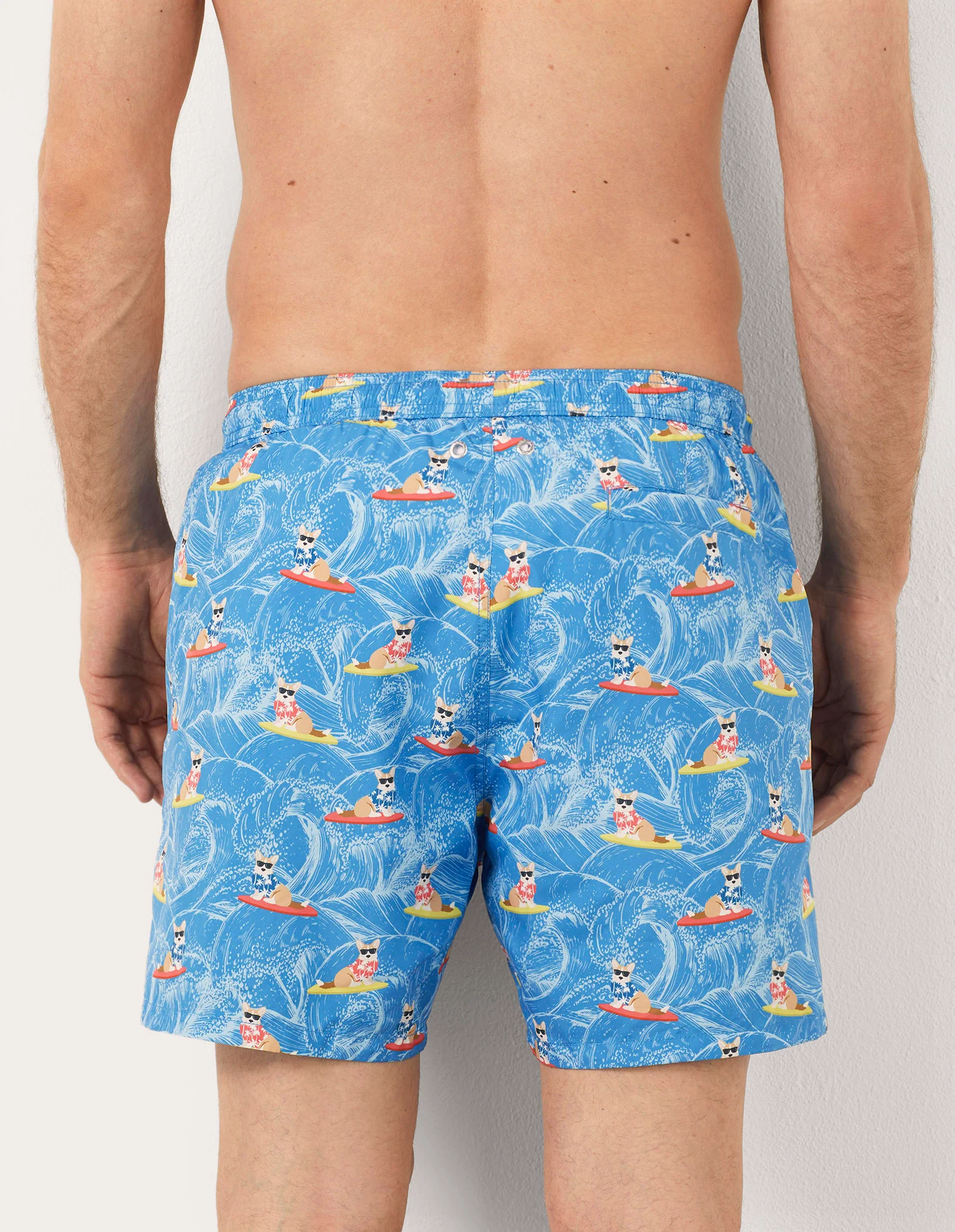 Costume boxer da uomo con cani sul surf Funny I - Image 3