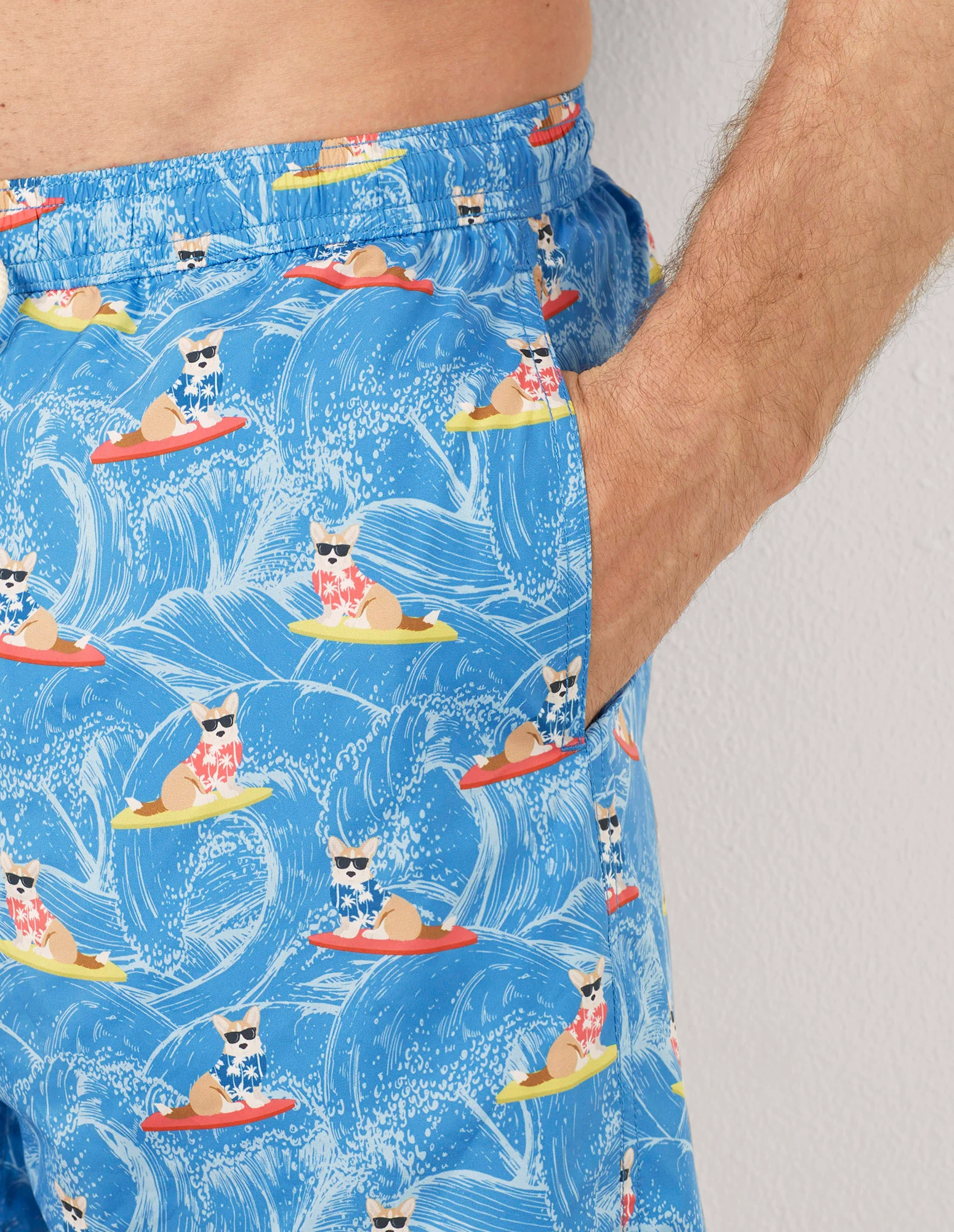 Costume boxer da uomo con cani sul surf Funny I - Image 4