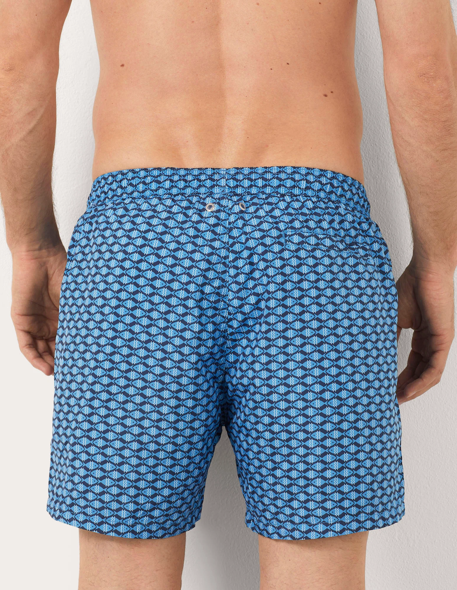 Costume boxer da uomo con pesci Marina I - Image 3
