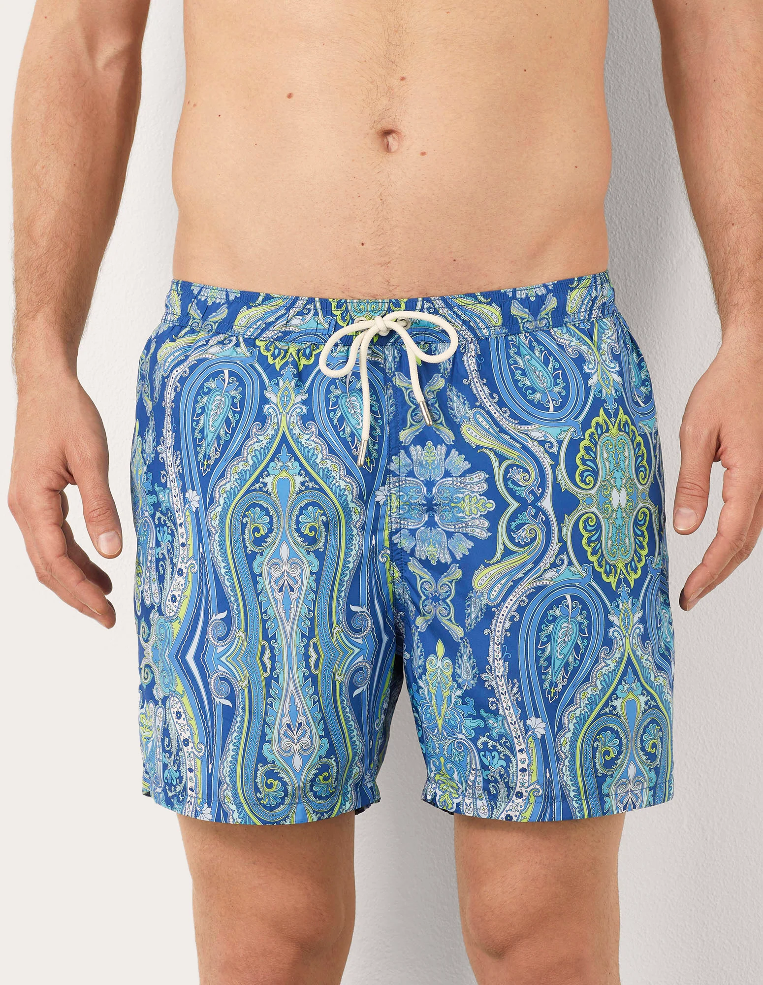 Costume boxer da uomo con stampa paisley Marina I - Image 2