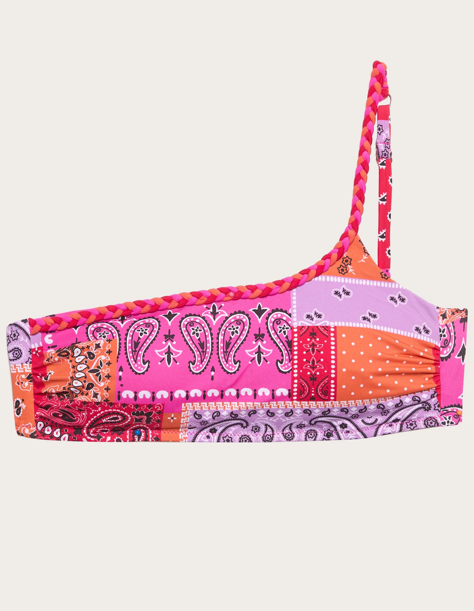 Costume bralette monospalla Bandana - Image 5