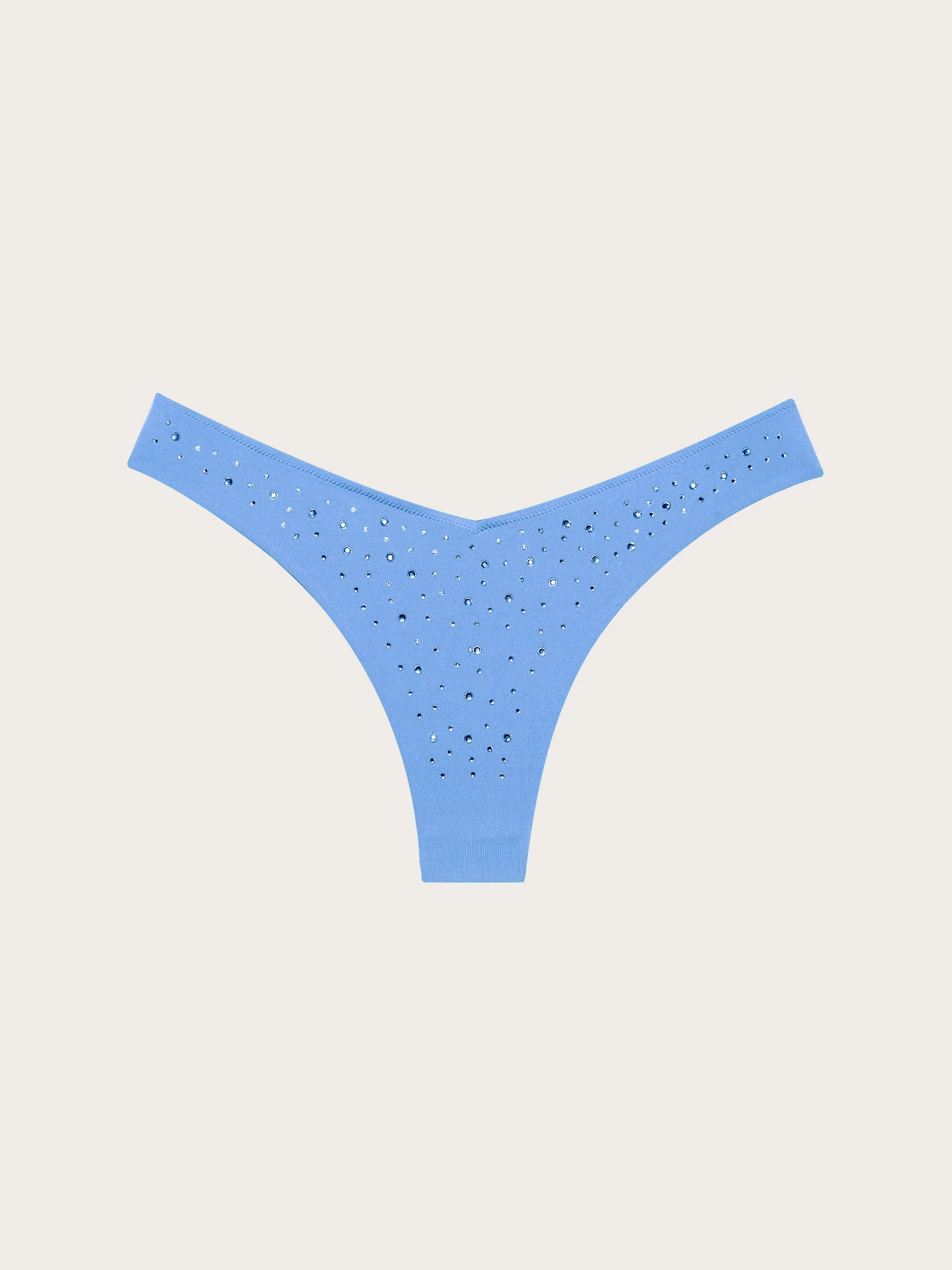 Costume brasiliana con strass - Jade - Image 6