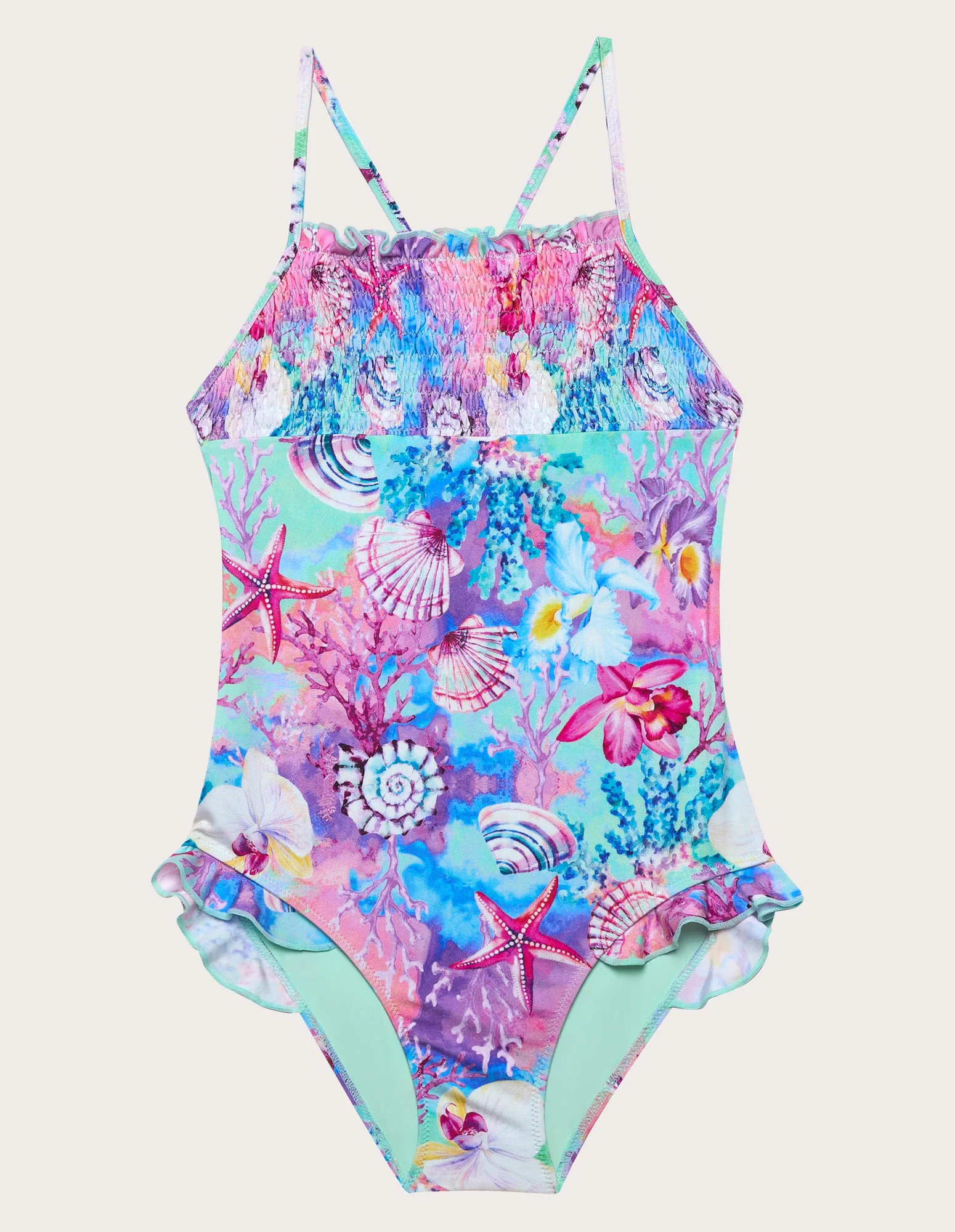 Costume intero da bambina Mermaid