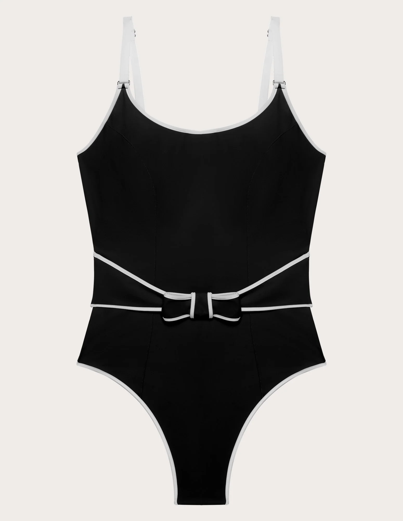 Costume intero modellante con fiocco Sculpt Color - Image 5