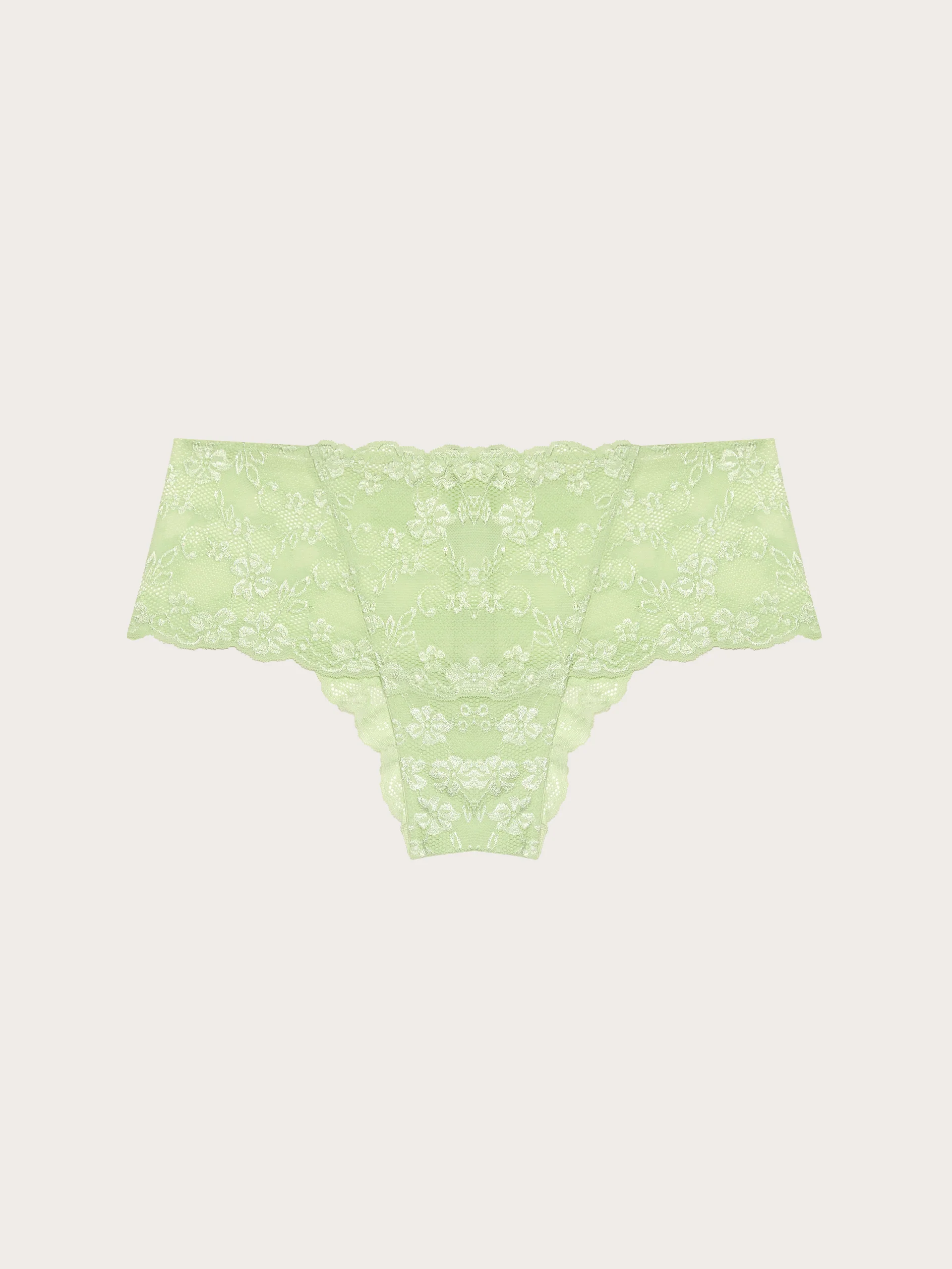 Culotte brasiliana in pizzo e microfibra - Primula Color - Image 5