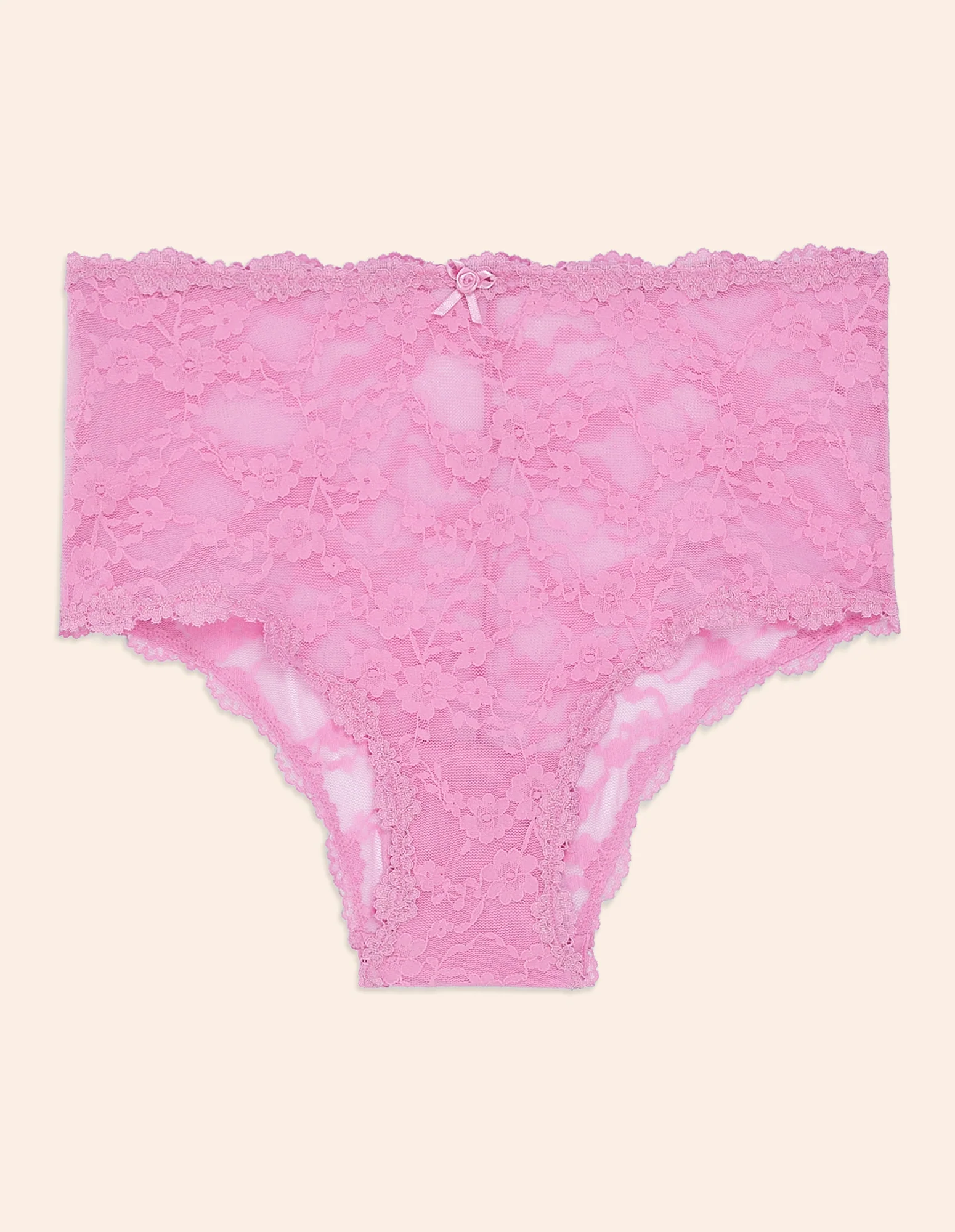 Culotte panty a vita alta in pizzo Fancy Lace - Image 11
