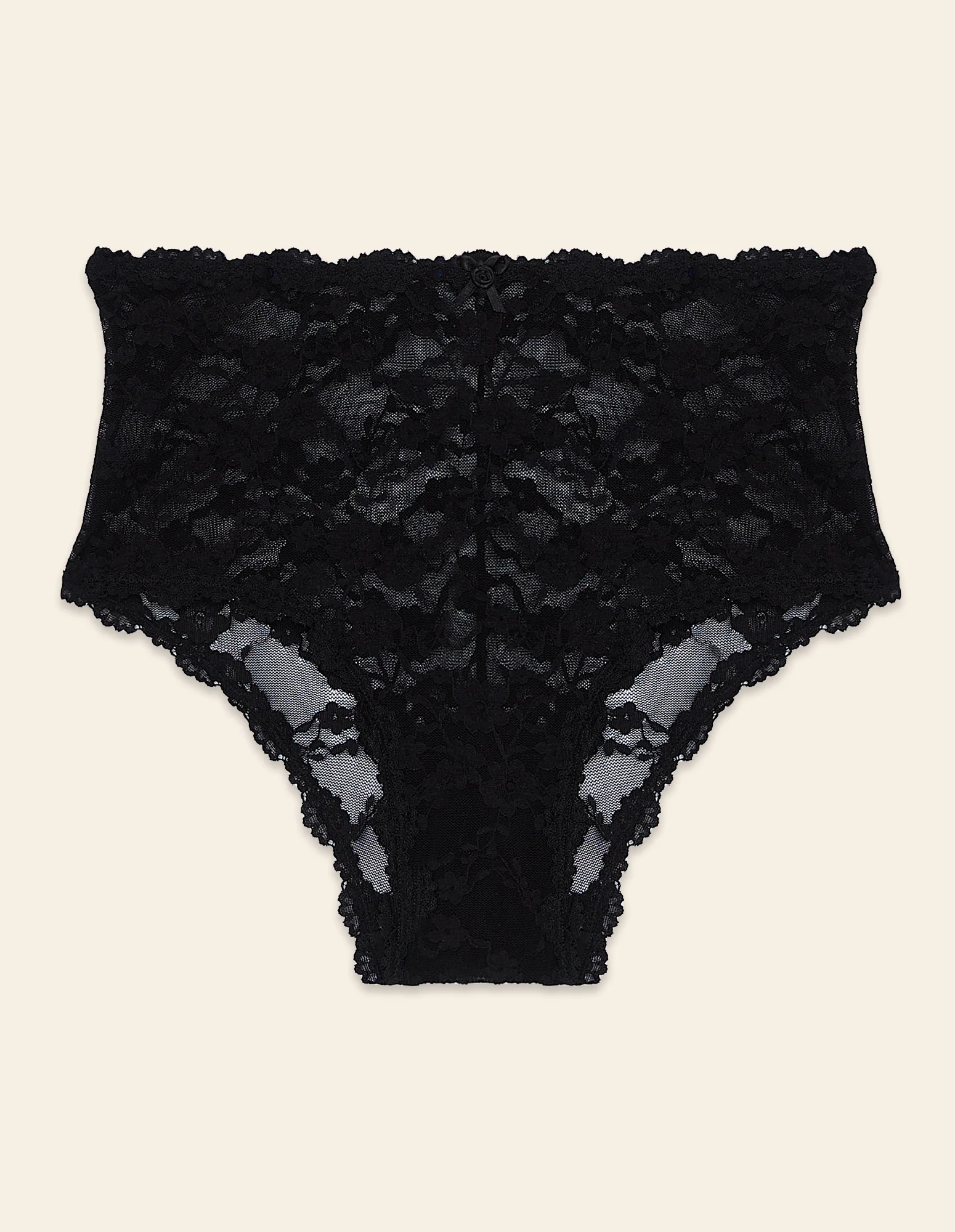 Culotte panty a vita alta in pizzo Fancy Lace - Image 5